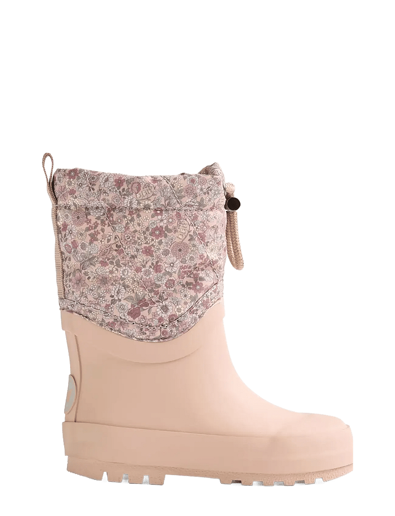 Wheat - Thermo Snowboot Drizzle - fodrade gummistövlar - rose dust flowers - 1