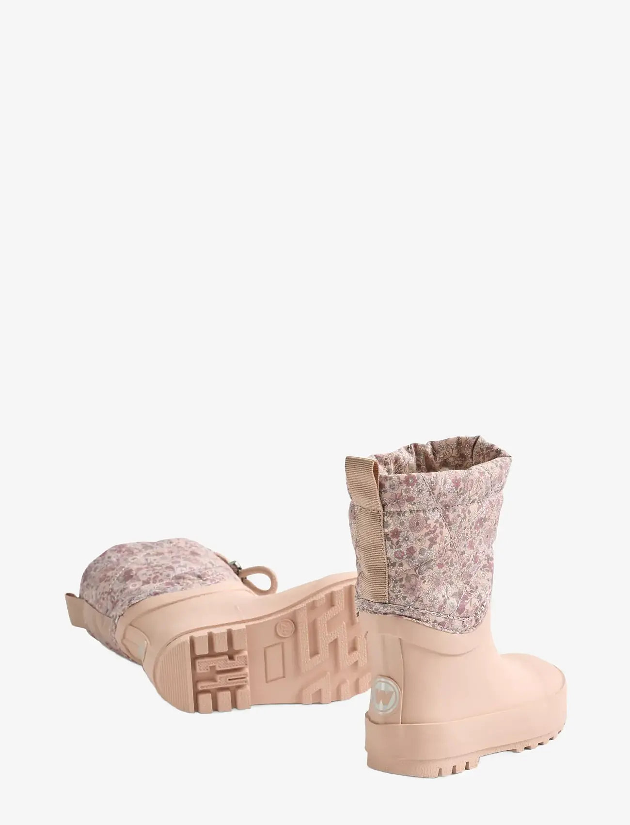 Wheat - Thermo Snowboot Drizzle - gummistøvler med for - rose dust flowers - 2