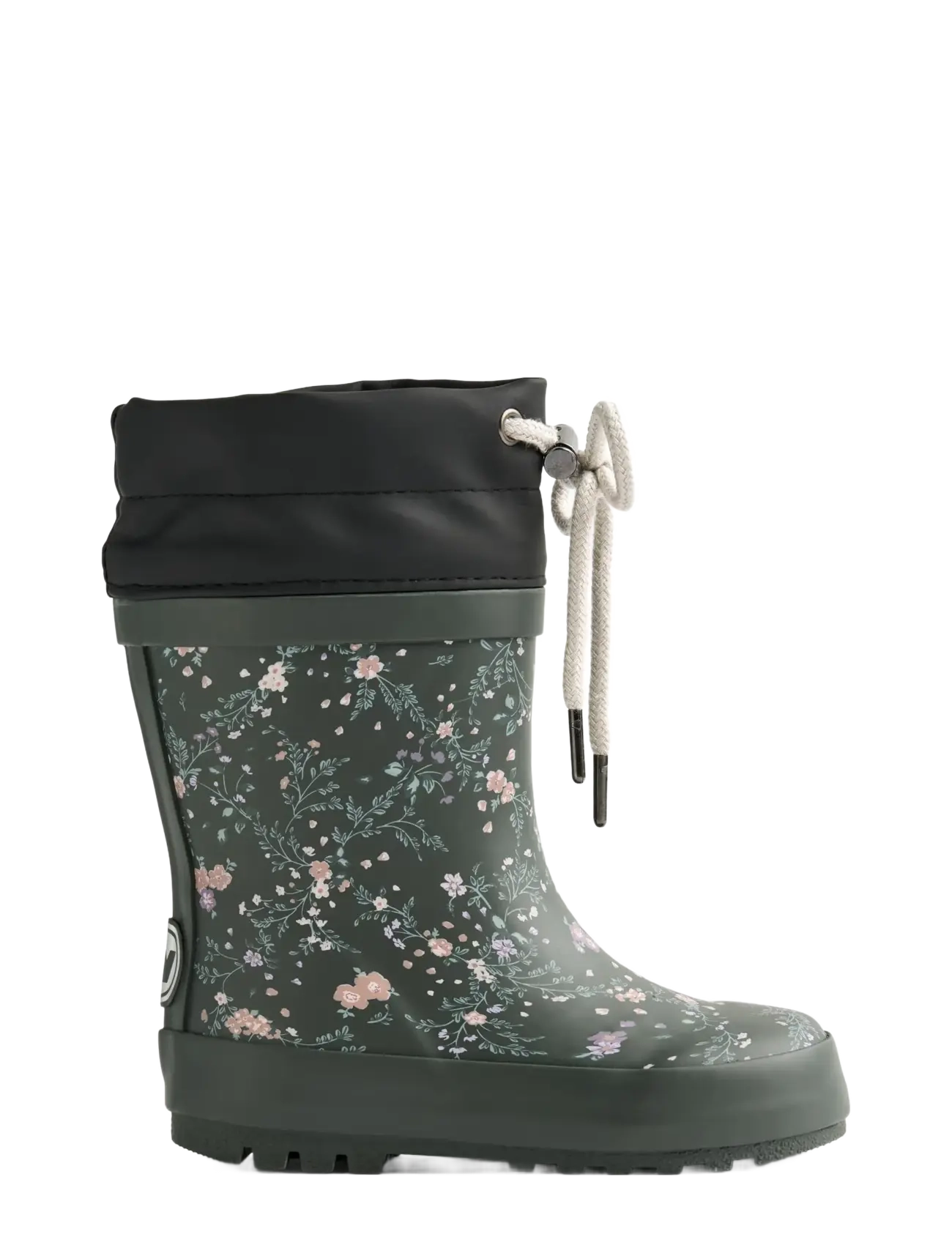 Wheat - Rubber Boot Thermo - gefütterte gummistiefel - forest lake checked flowers - 1