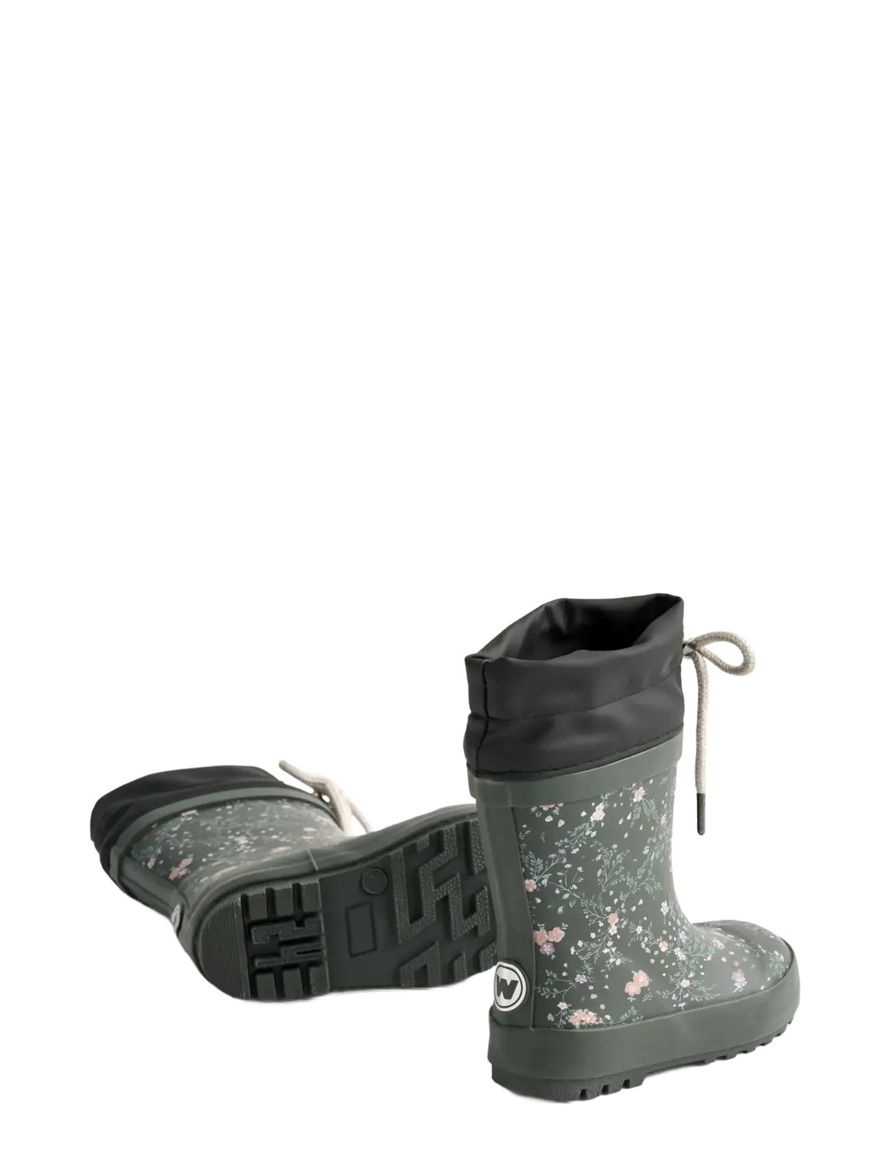 Wheat - Rubber Boot Thermo - gefütterte gummistiefel - forest lake checked flowers - 2