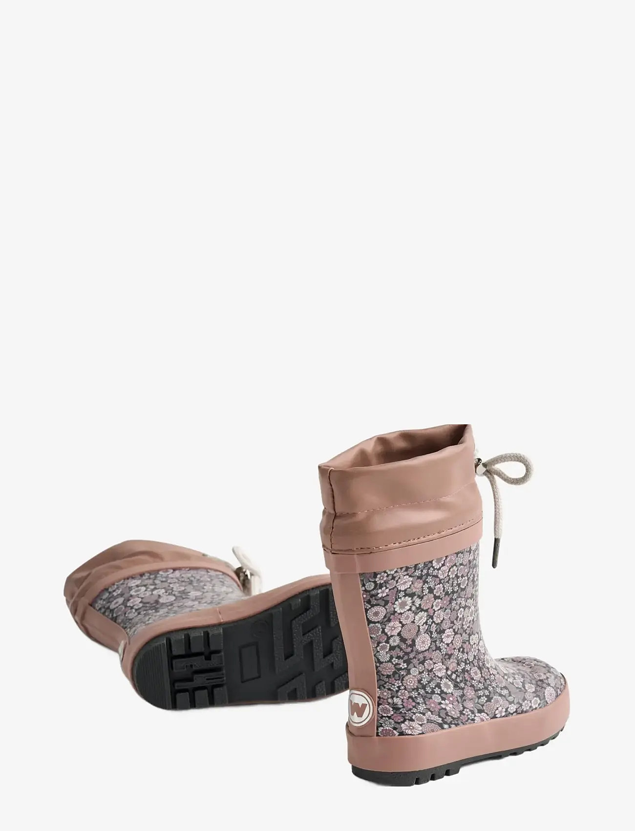 Wheat - Rubber Boot Thermo Print - gefütterte gummistiefel - black sea garden - 2