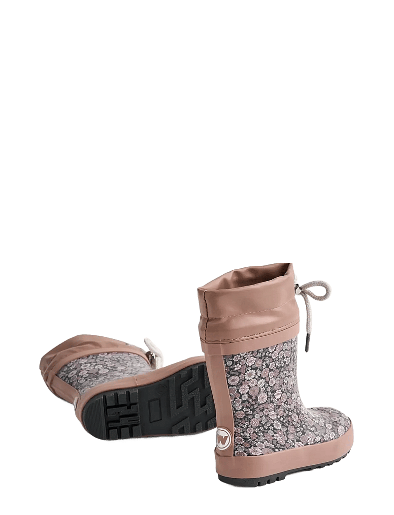 Wheat - Rubber Boot Thermo Print - fodrade gummistövlar - black sea garden - 2