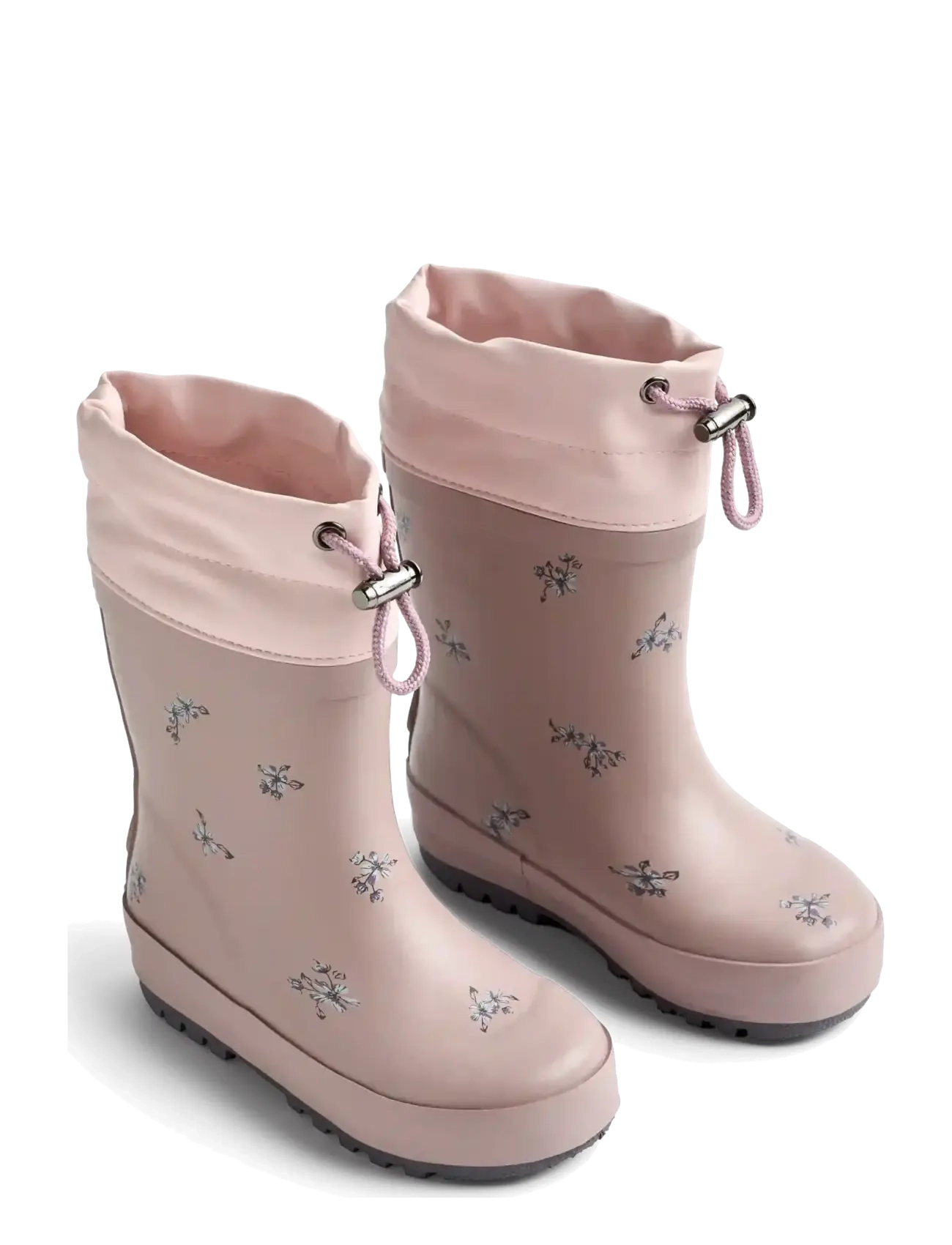 Wheat Rubber Boot Thermo - Schuhe - DRY ROSE FLOWERS / pink/rose