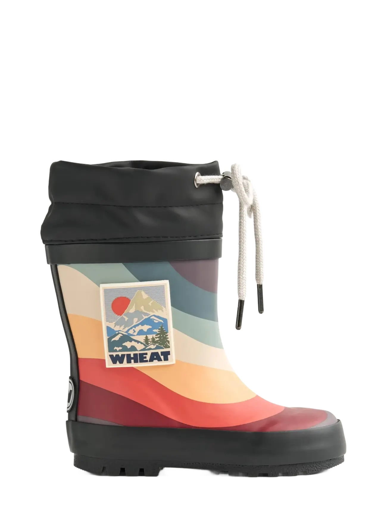 Wheat - Rubber Boot Thermo - voodriga kummikud - rainbow waves - 1