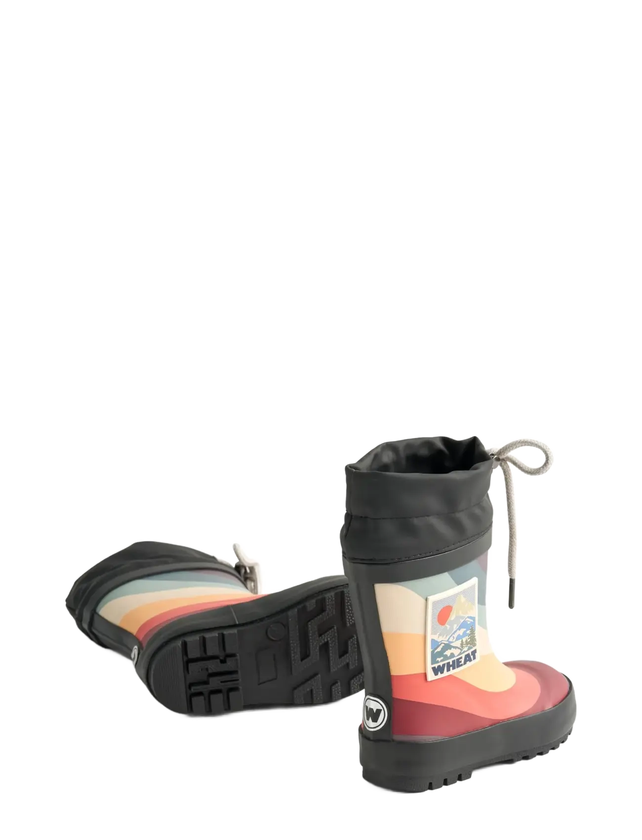 Wheat - Rubber Boot Thermo - voodriga kummikud - rainbow waves - 2