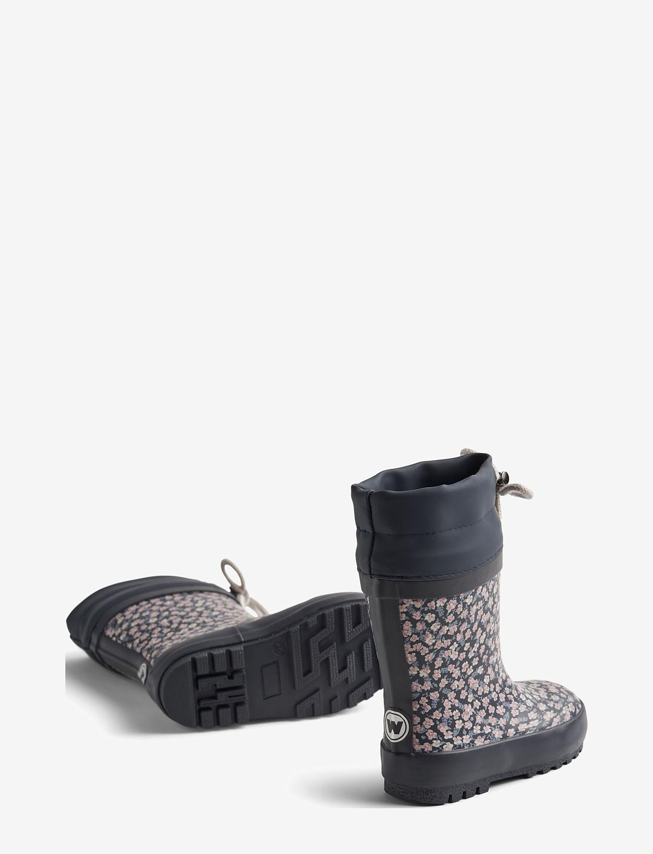Wheat - Rubber Boot Thermo Print - gefütterte gummistiefel - raining flowers - 1