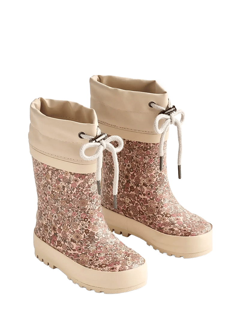 Wheat - Rubber Boot Thermo - voodriga kummikud - rose dust flowers - 0