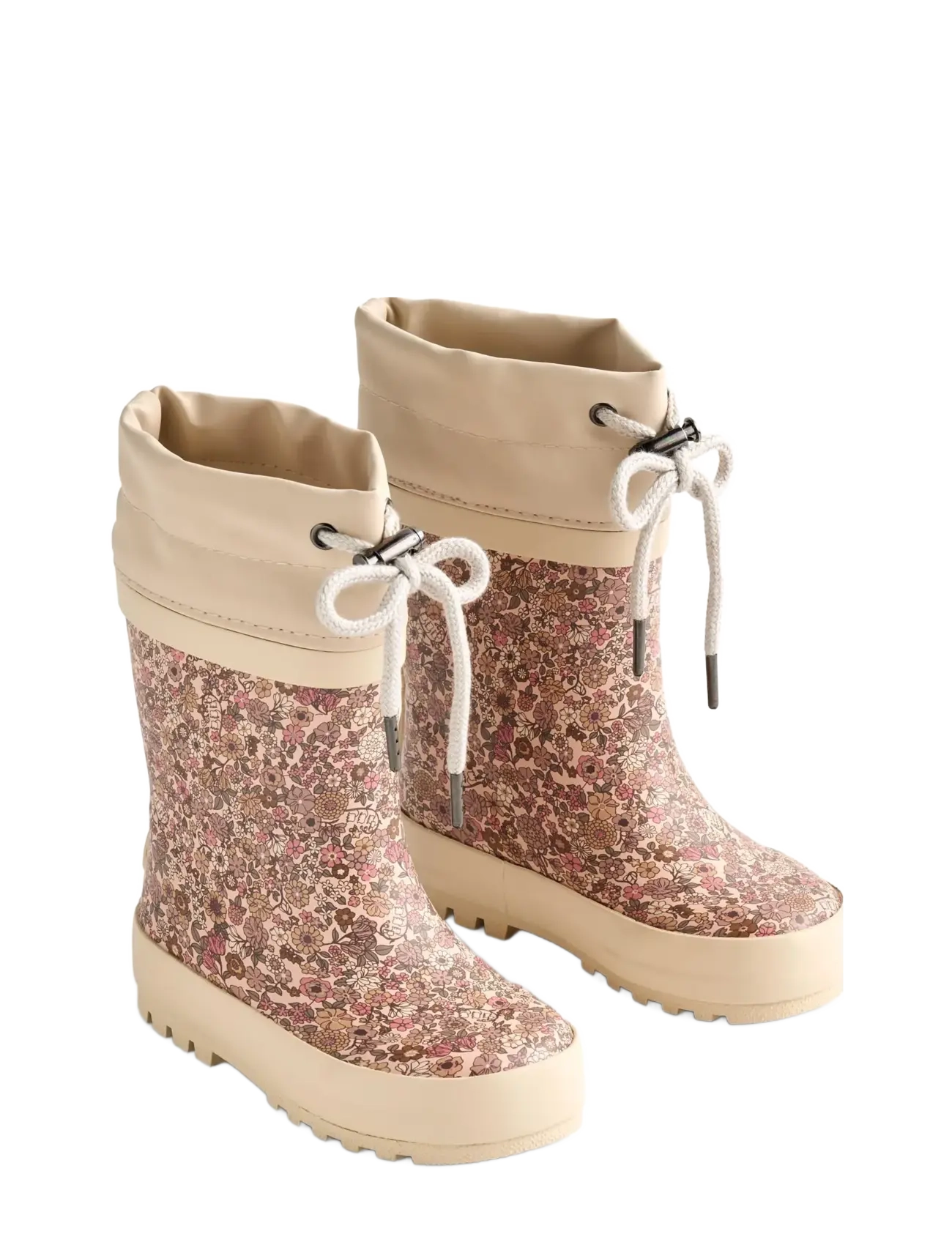 Wheat Rubber Boot Thermo - Regenkleidung - ROSE DUST FLOWERS / pink/rose