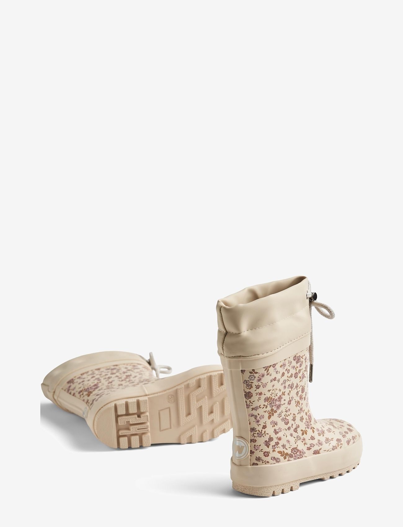 Wheat - Rubber Boot Thermo Print - voodriga kummikud - rose flowers - 1