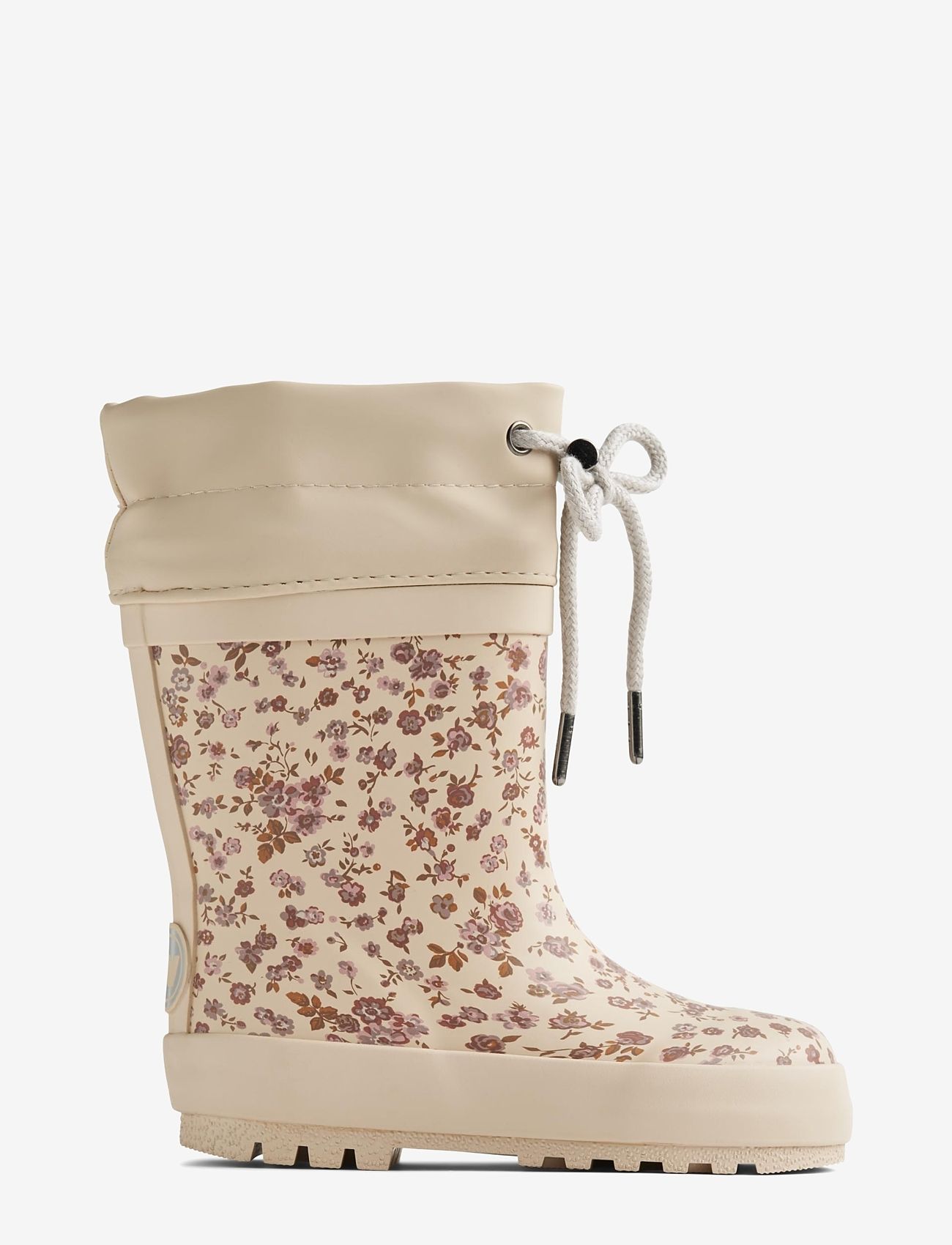 Wheat - Rubber Boot Thermo Print - voodriga kummikud - rose flowers - 2