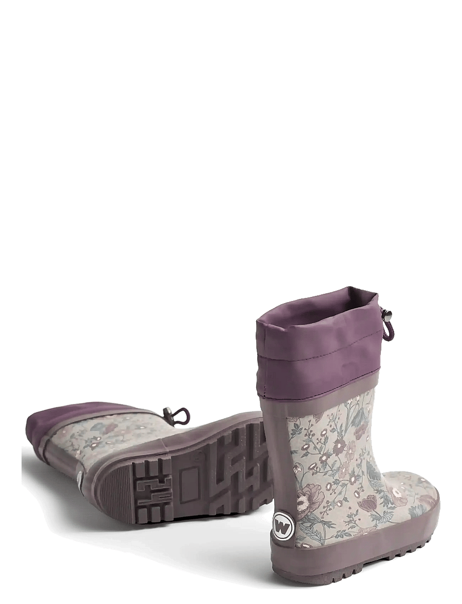 Wheat - Rubber Boot Thermo - gefütterte gummistiefel - soft sand flowers - 1