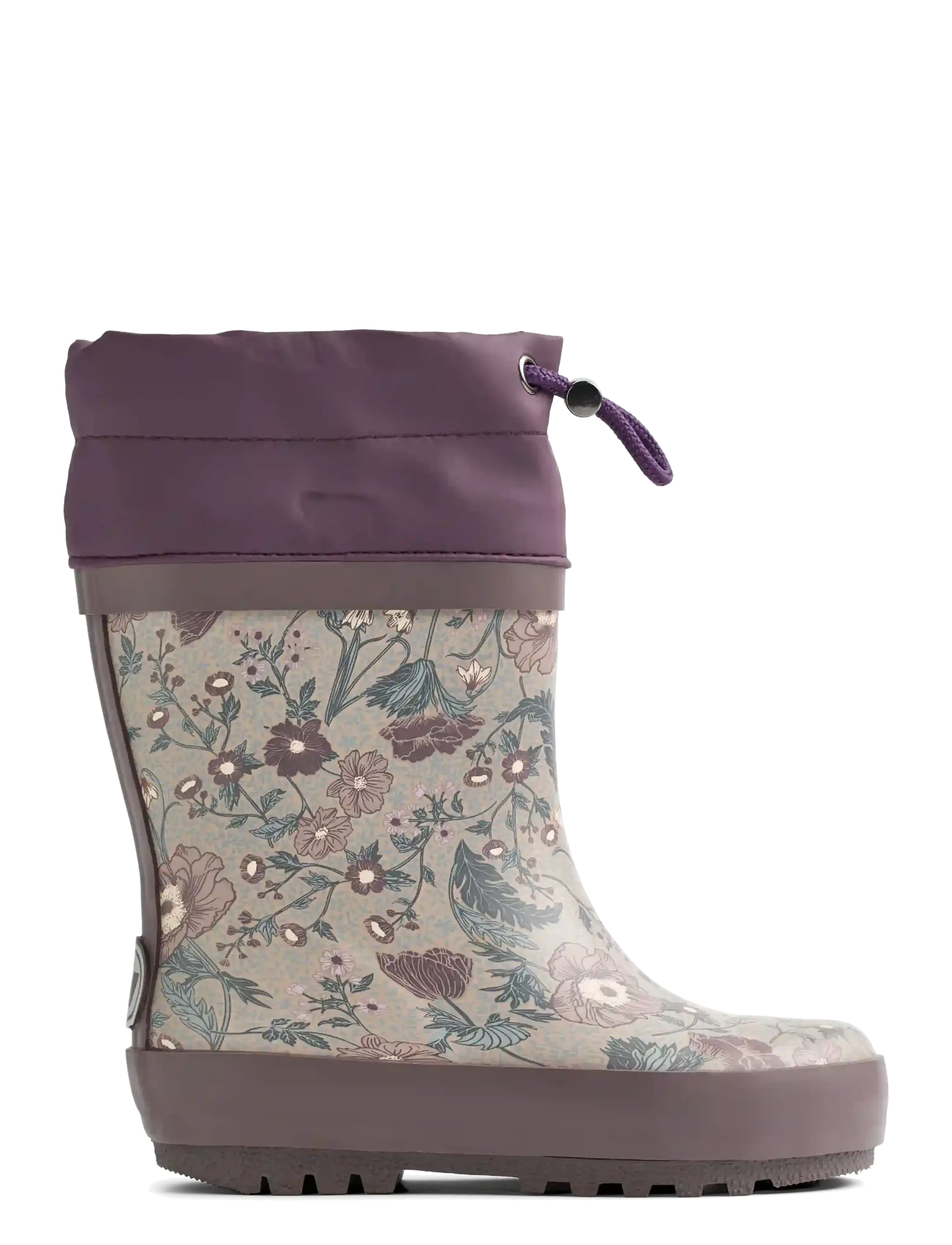 Wheat - Rubber Boot Thermo - gefütterte gummistiefel - soft sand flowers - 2