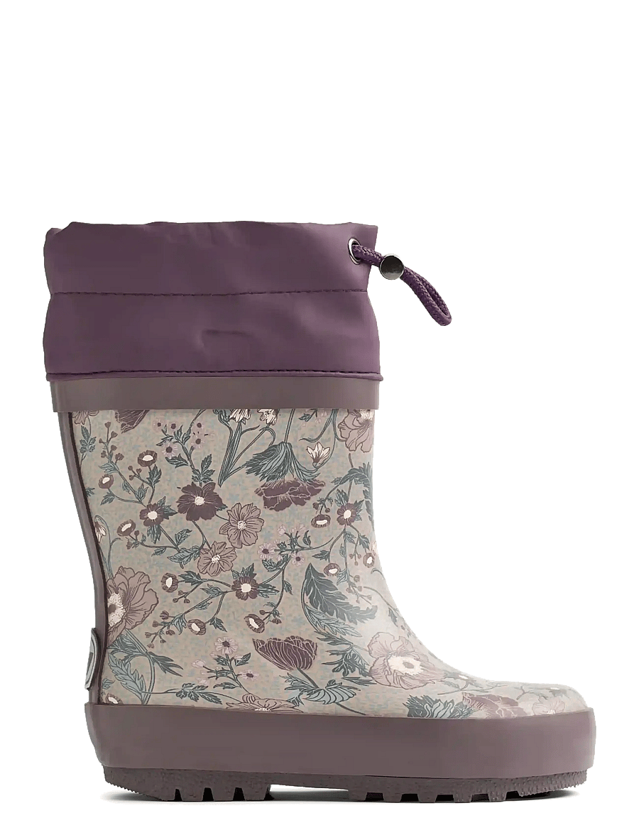 Wheat - Rubber Boot Thermo - gefütterte gummistiefel - soft sand flowers - 2