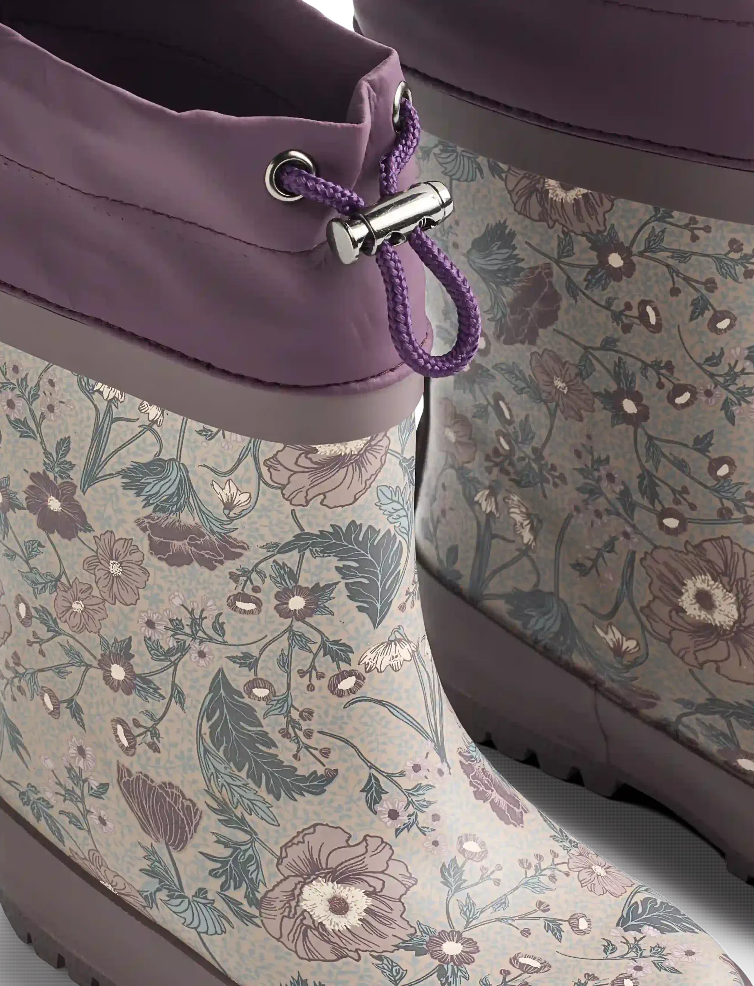 Wheat - Rubber Boot Thermo - gefütterte gummistiefel - soft sand flowers - 3