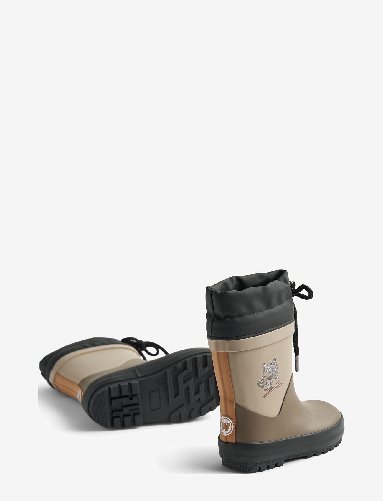 Wheat - Rubber Boot Thermo Solid - unlined rubberboots - dry wood dino - 1