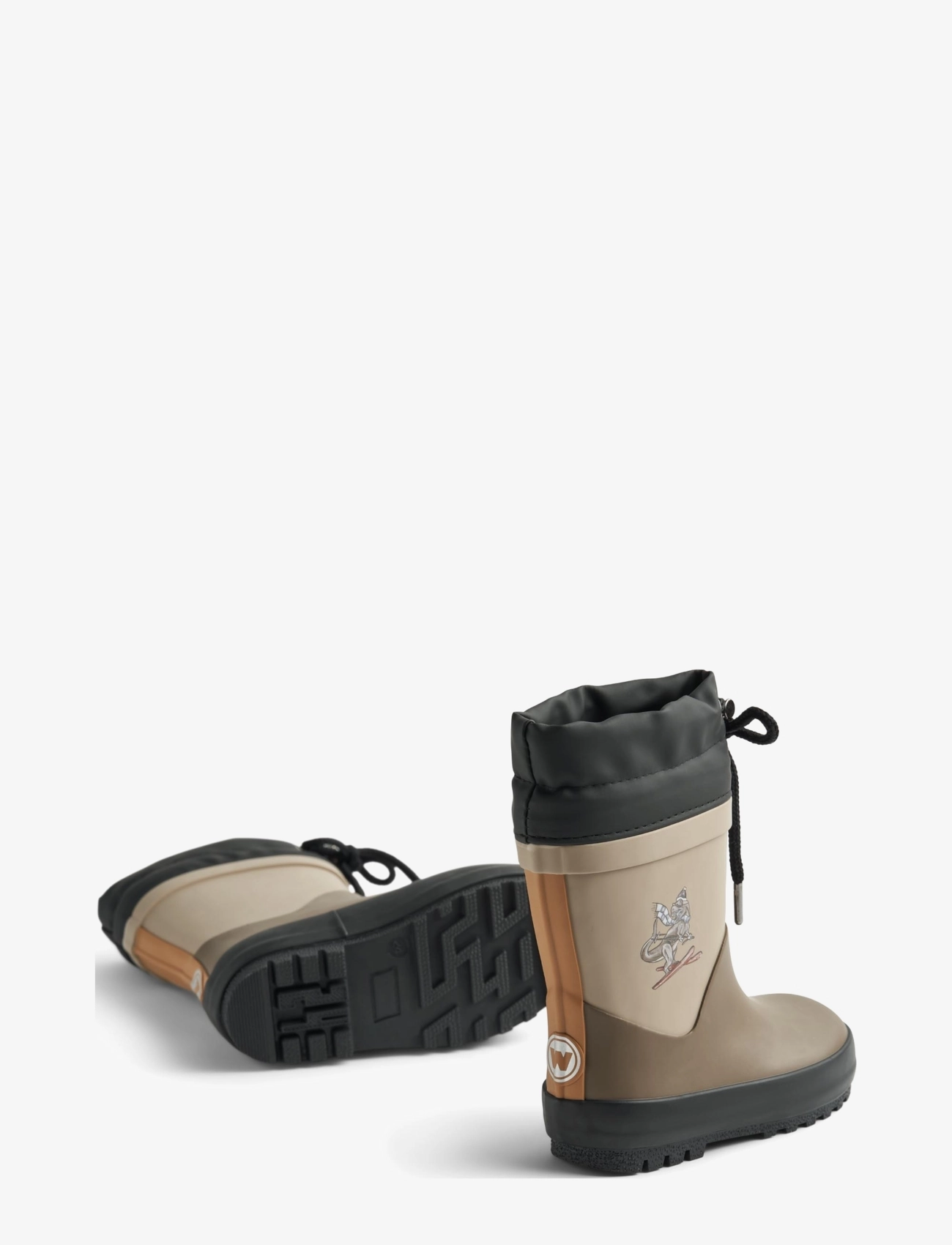 Wheat - Rubber Boot Thermo Solid - dry wood dino - 1