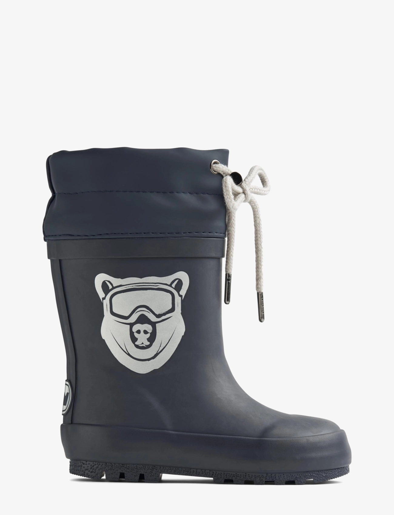 Wheat - Rubber Boot Thermo Solid - navy bear - 2