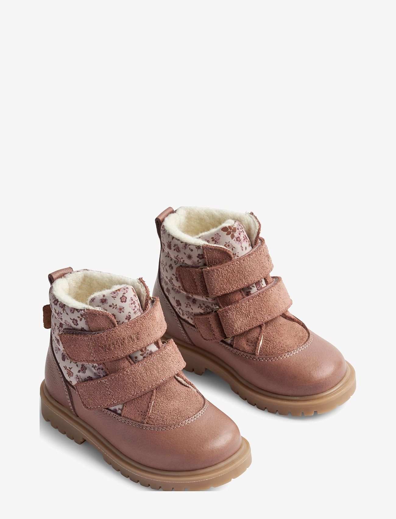 Wheat - Winterboot Moon Tex - vinterstövlar - dusty rouge - 1