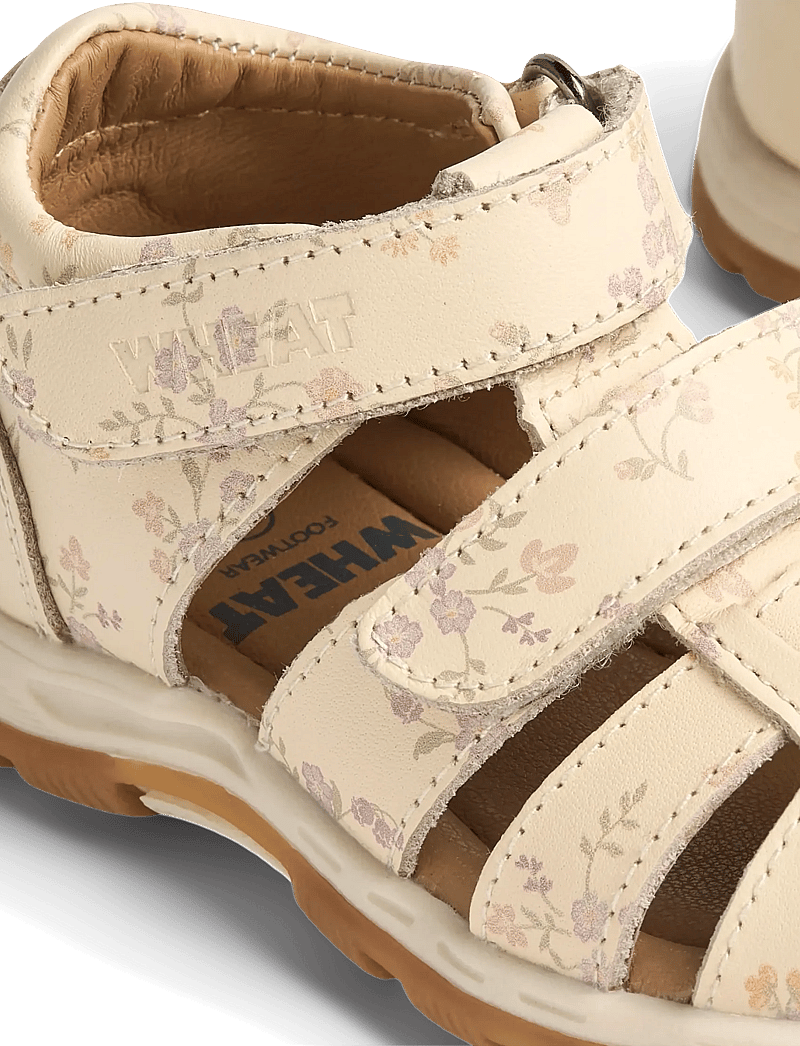 Wheat - Sandal Frei - sandaalid - barely apricot flowers - 4