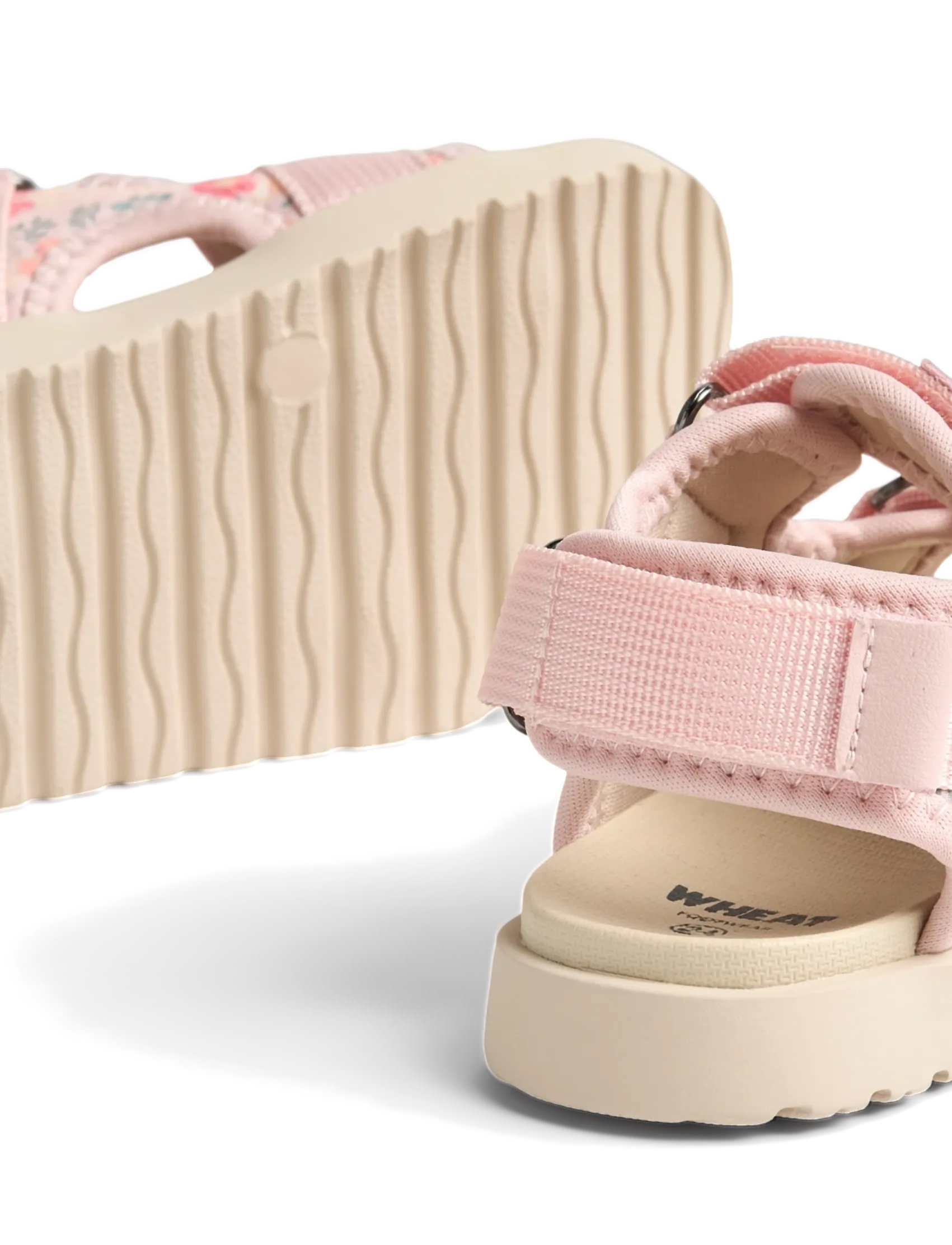 Wheat - Sandal Mandy - sandalen - powder flowers and seashells - 3