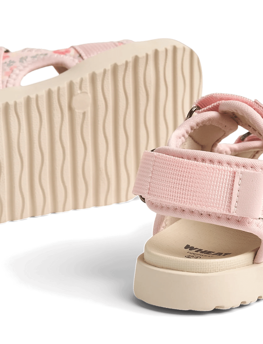 Wheat - Sandal Mandy - sandalen - powder flowers and seashells - 3