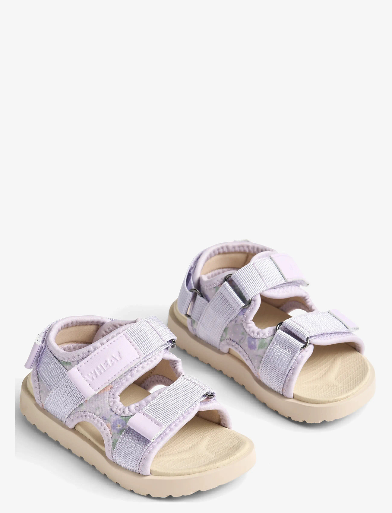 Wheat - Sandal Mandy - sandaler - purple light petunias - 1