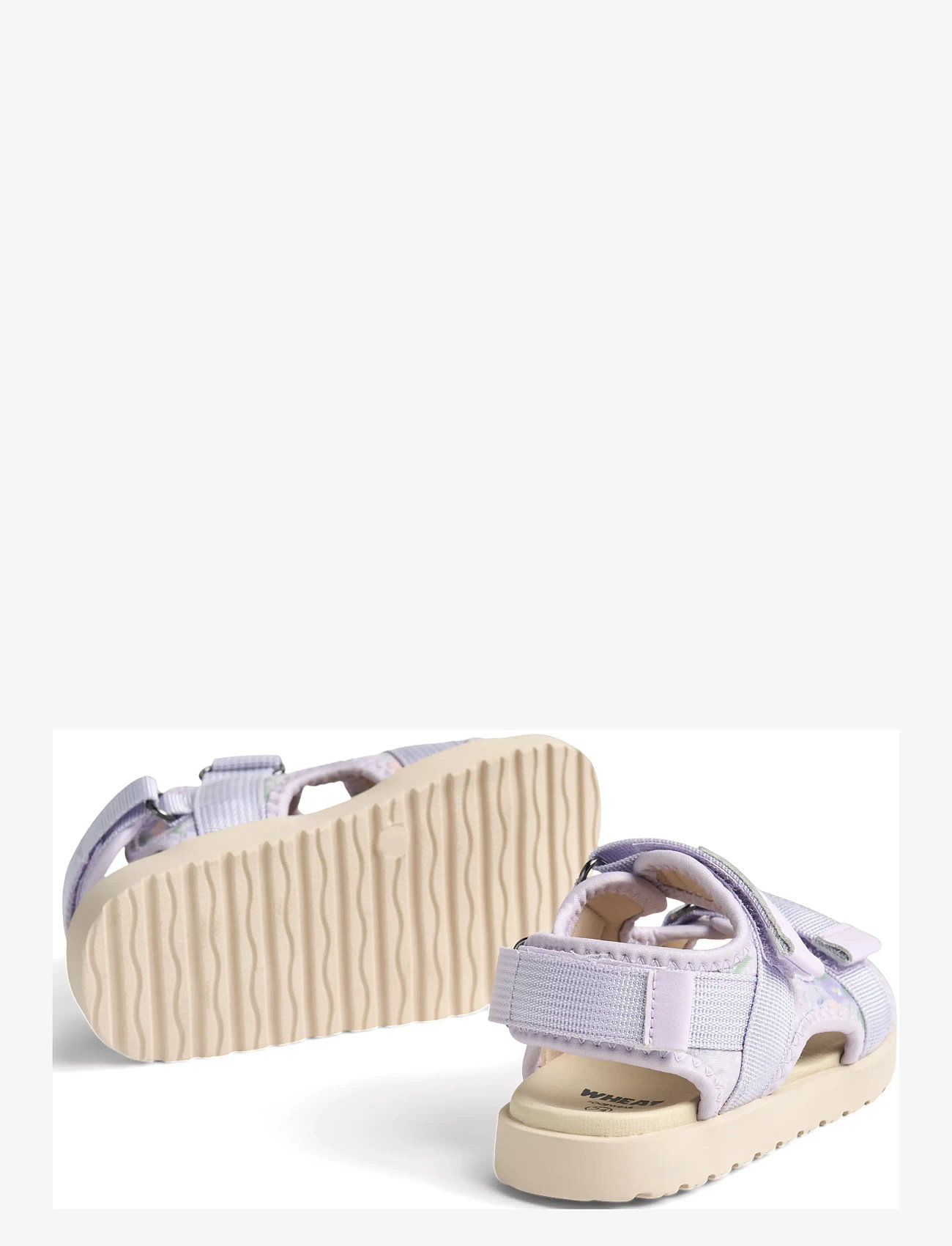 Wheat - Sandal Mandy - sandaler - purple light petunias - 2