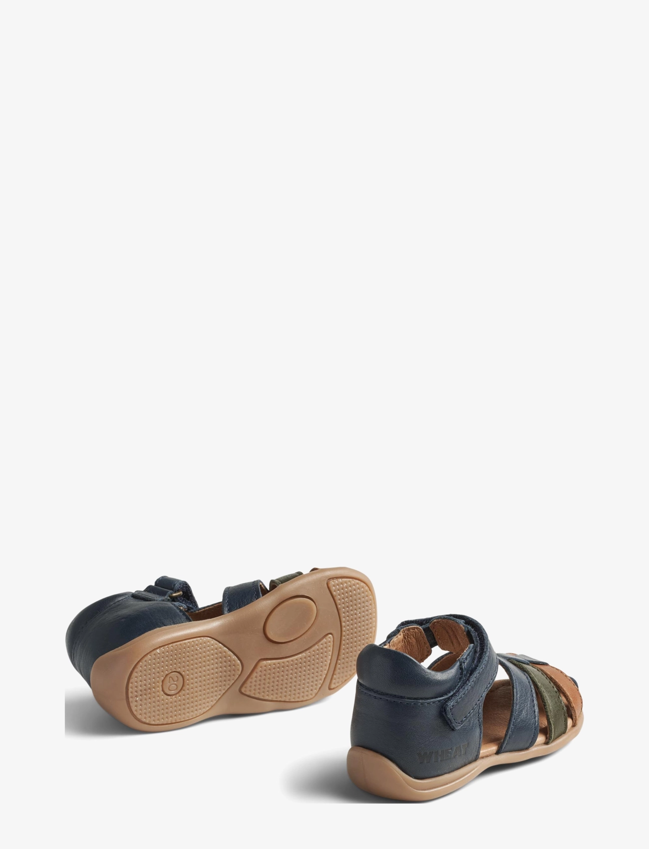 Wheat - Sandal Robbie - gode sommertilbud - navy - 2