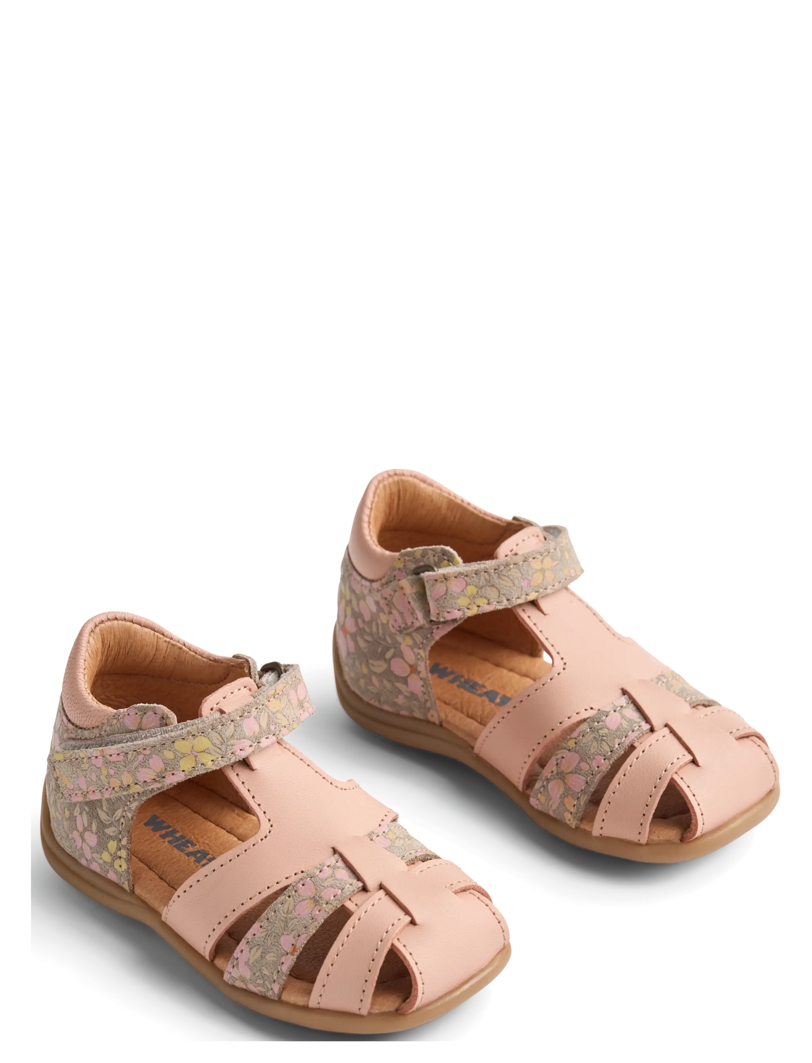 Wheat Sandal Robbie - Vaikiški batukai - CORAL FLOWERS / pink/rose