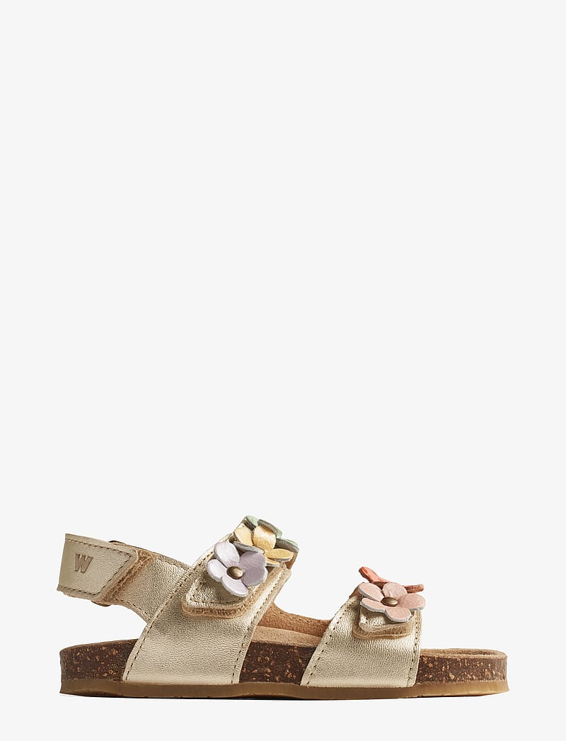 Wheat - Sandal Clare Flower - sandalen - light gold - 1