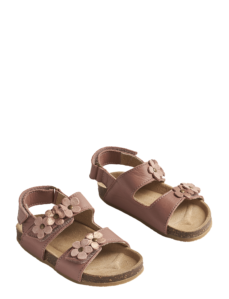 Wheat - Sandal Clare Flower - sandalen - old rose - 0
