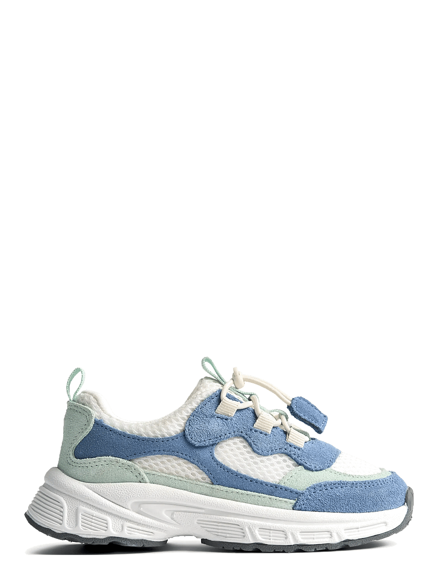 Wheat - Sneaker Arthur - lave sneakers - white faded denim - 2