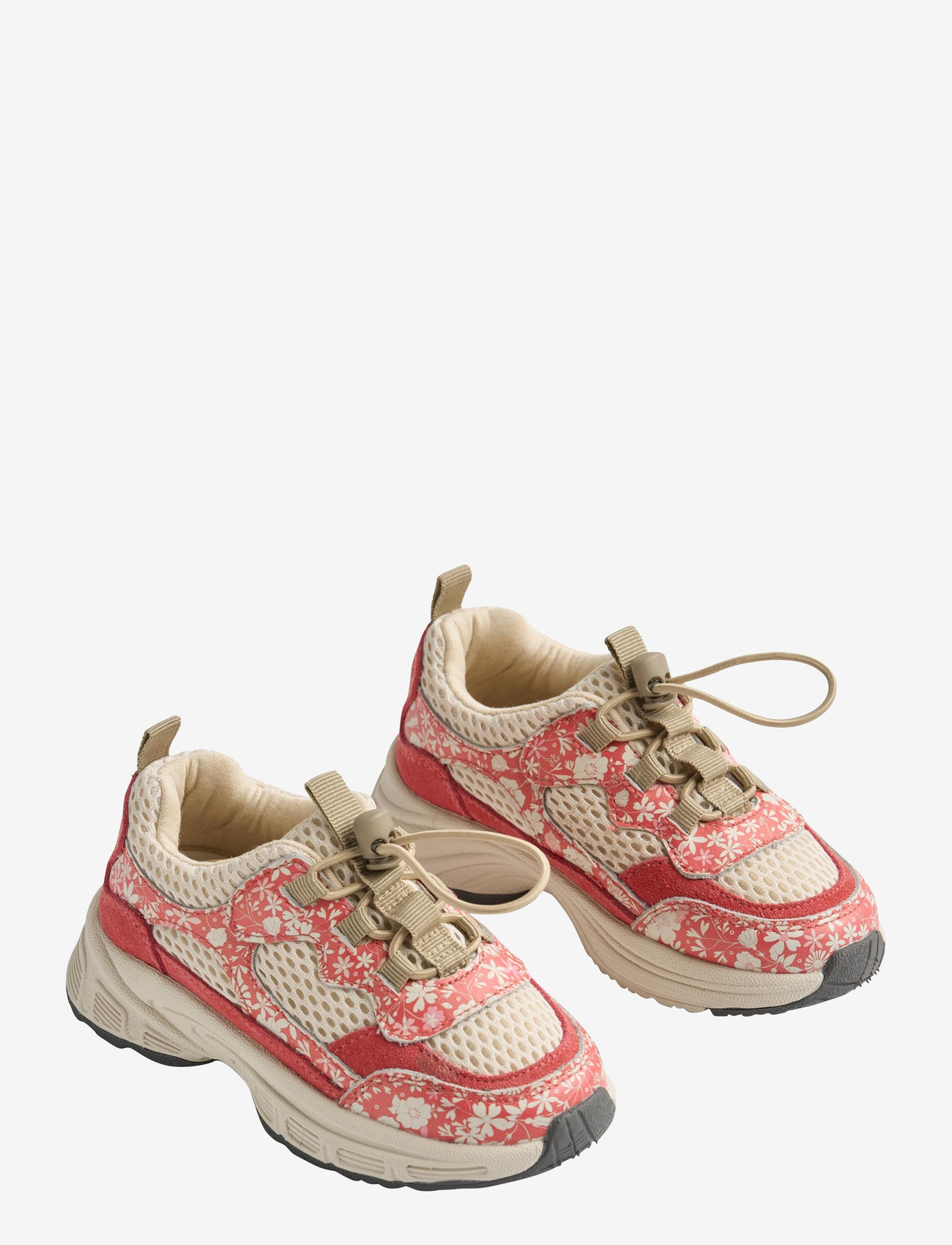 Wheat - Sneaker Arthur - coral flowers - 0