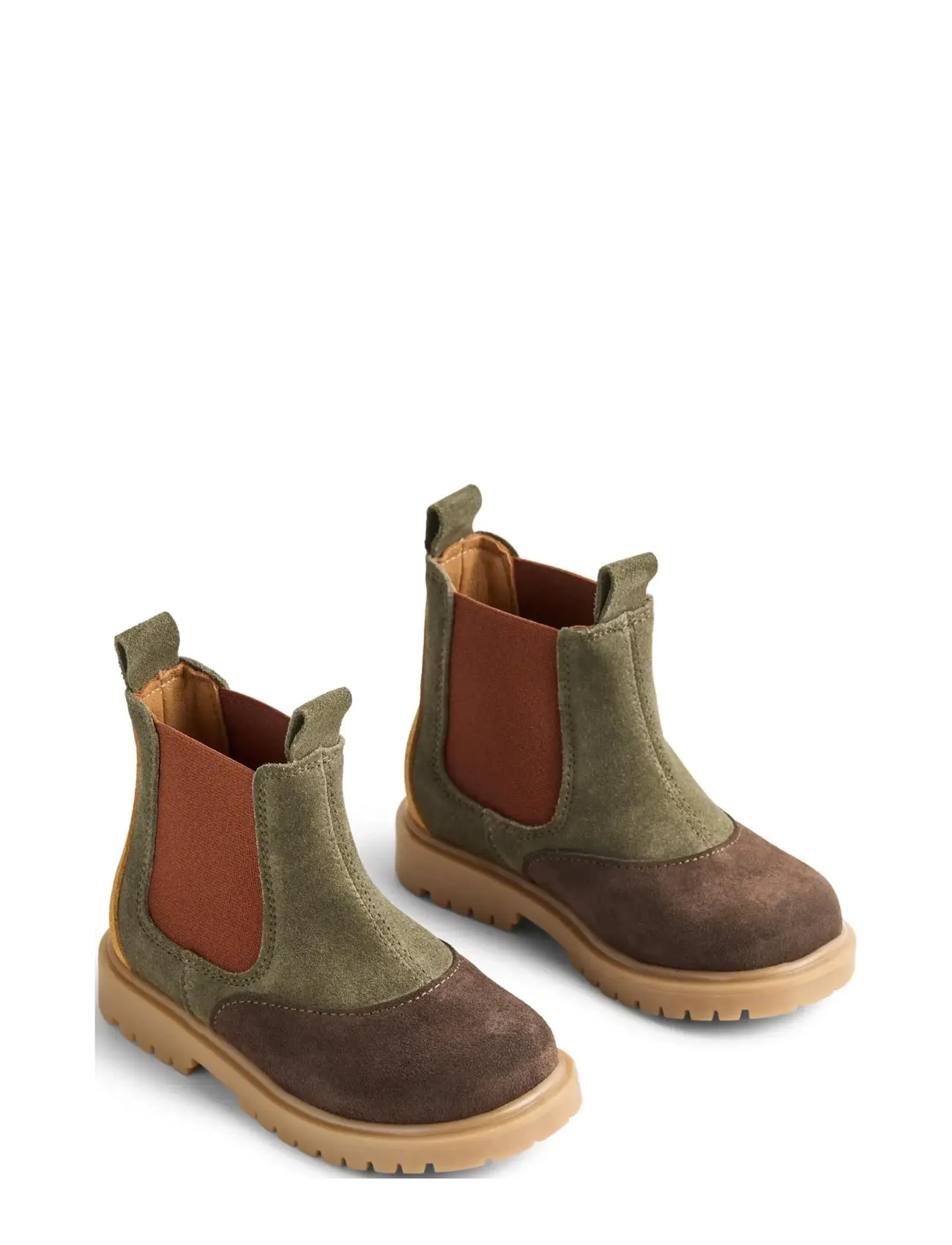 Wheat Chelsea Kana, 35, Schuhe, Khakigrün - Boots, Kinder