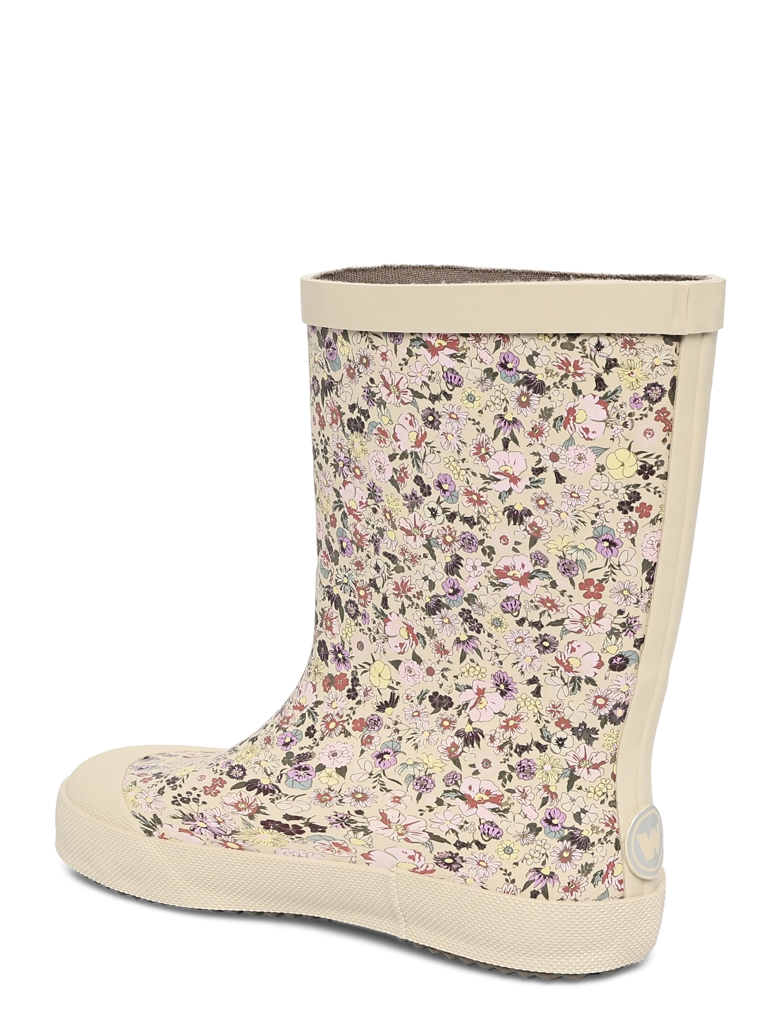 Wheat - Rubber Boot Muddy - unlined rubberboots - clam multi flowers - 1