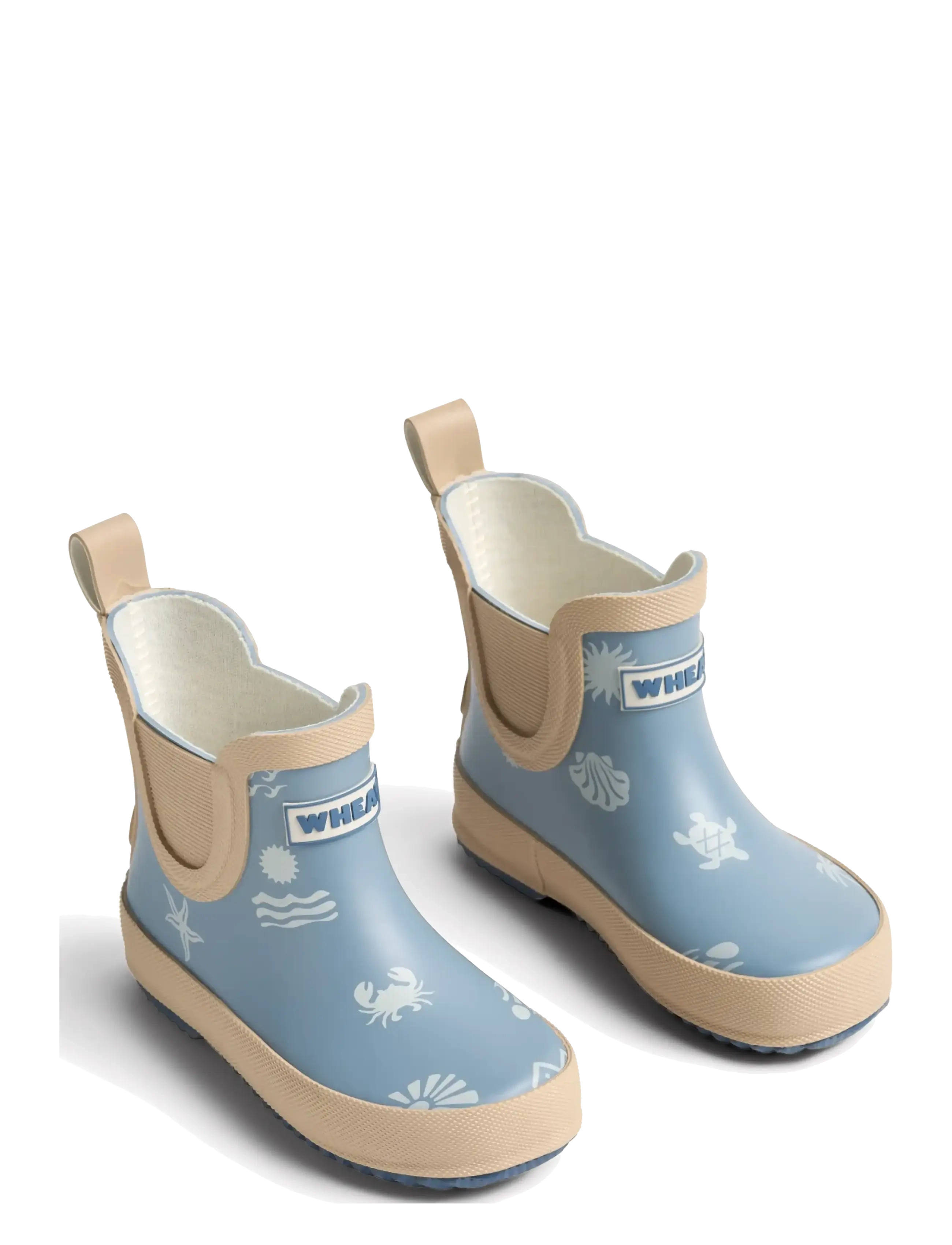 Wheat Rubber Boot Beta - Schuhe - SUMMER ISLAND / blue