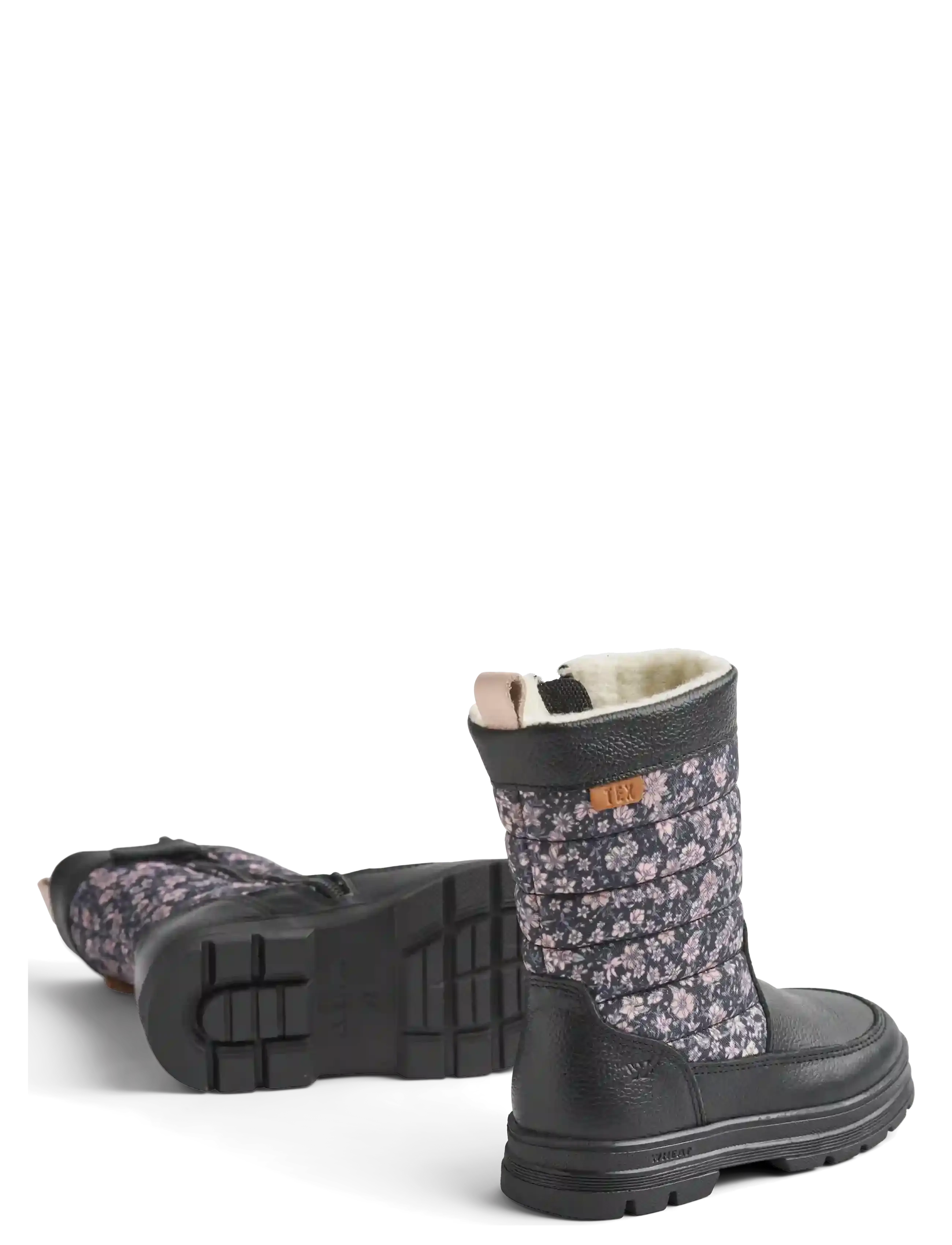 Wheat - Winterboot Koa Tex - winterstiefel - dark charcoal flowers - 1