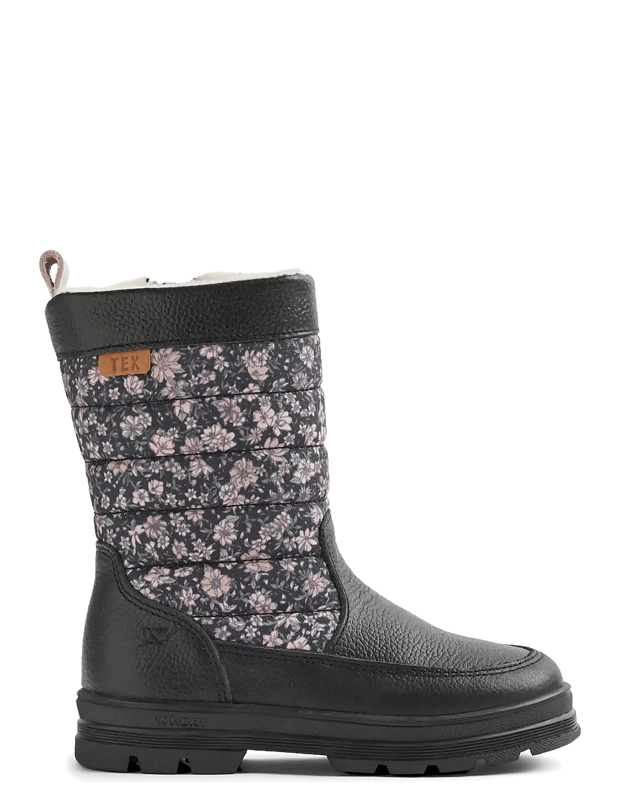 Wheat - Winterboot Koa Tex - winterstiefel - dark charcoal flowers - 2