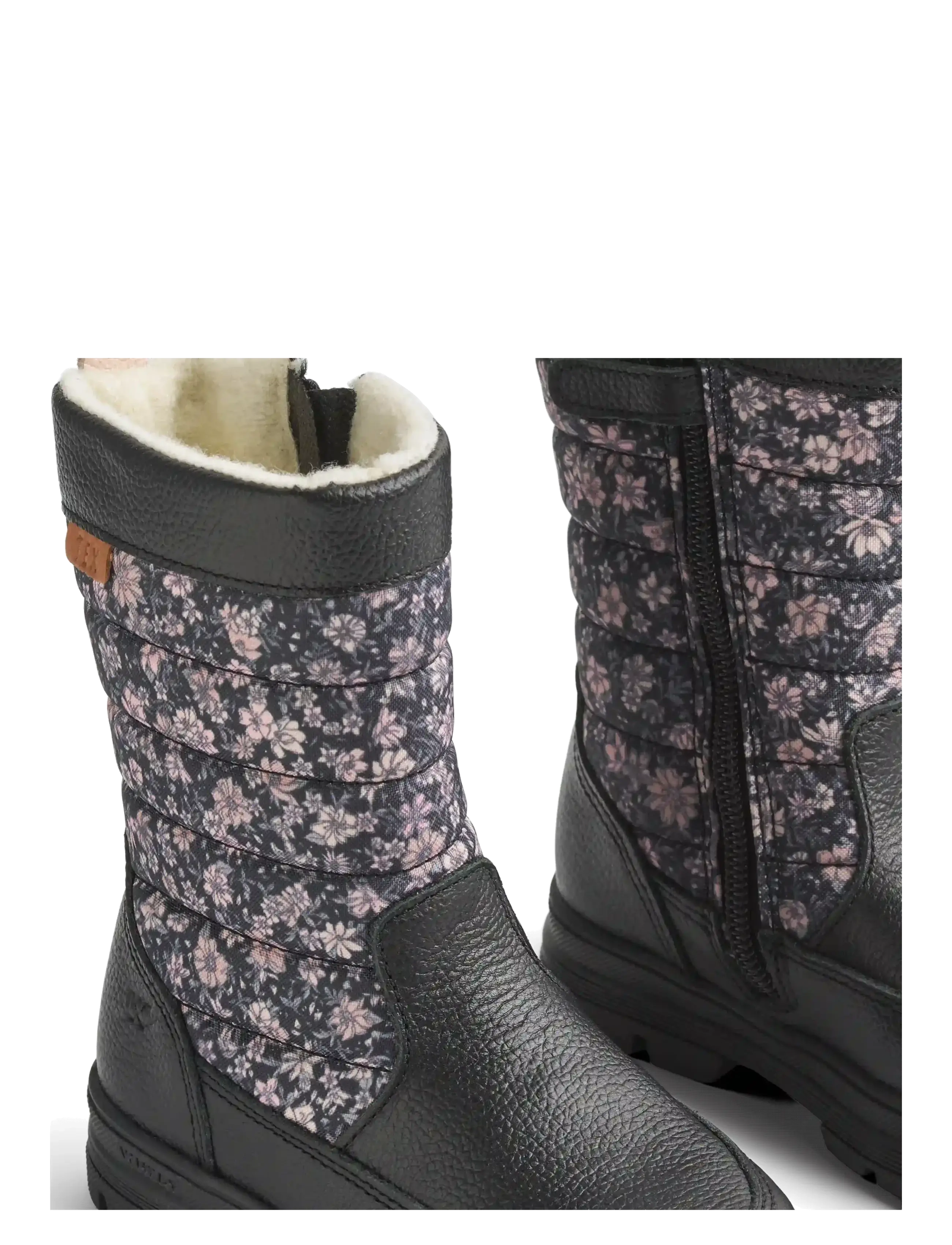 Wheat - Winterboot Koa Tex - winterstiefel - dark charcoal flowers - 3