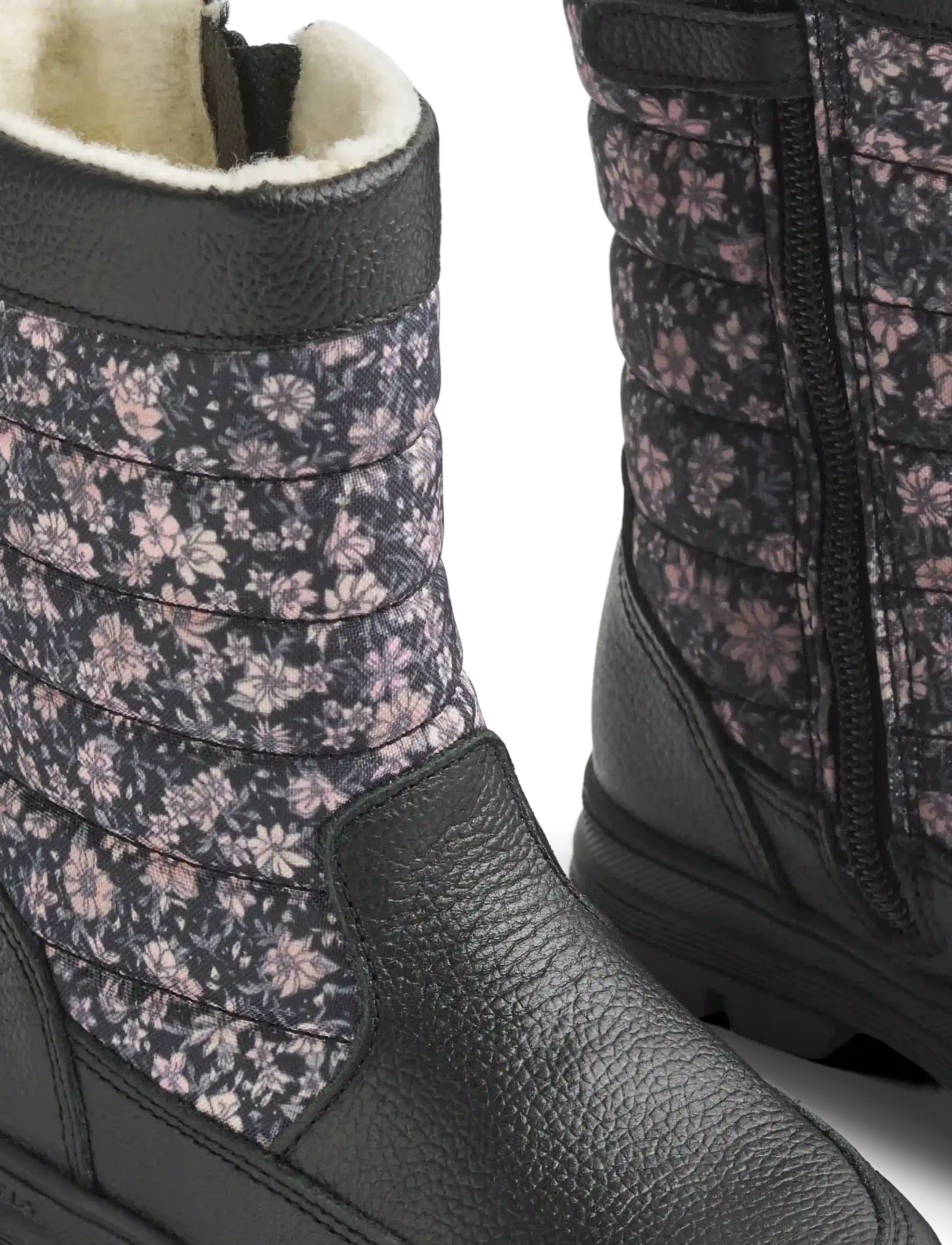 Wheat - Winterboot Koa Tex - winterstiefel - dark charcoal flowers - 3