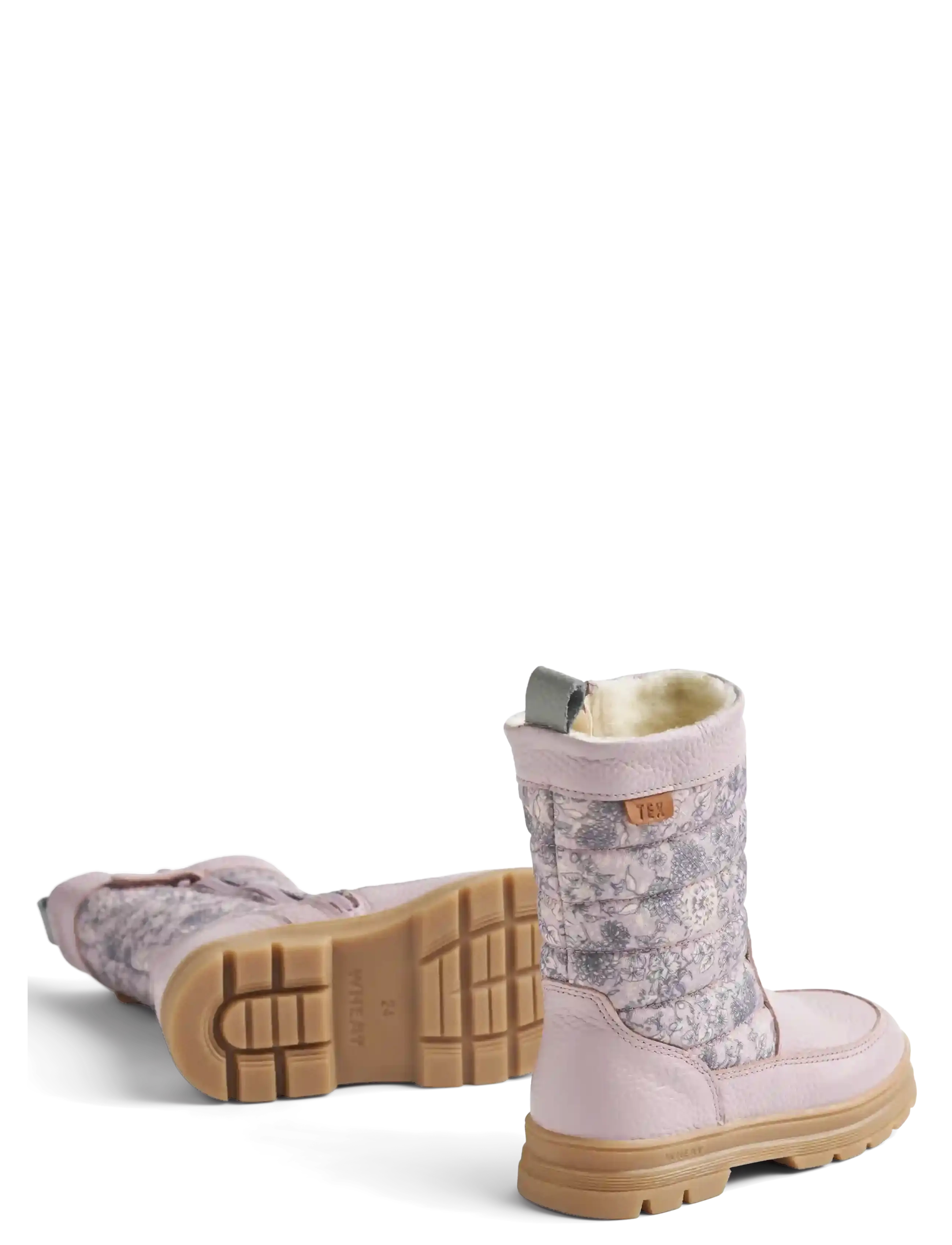 Wheat - Winterboot Koa Tex - vinterstövlar - dry rose flowers - 1