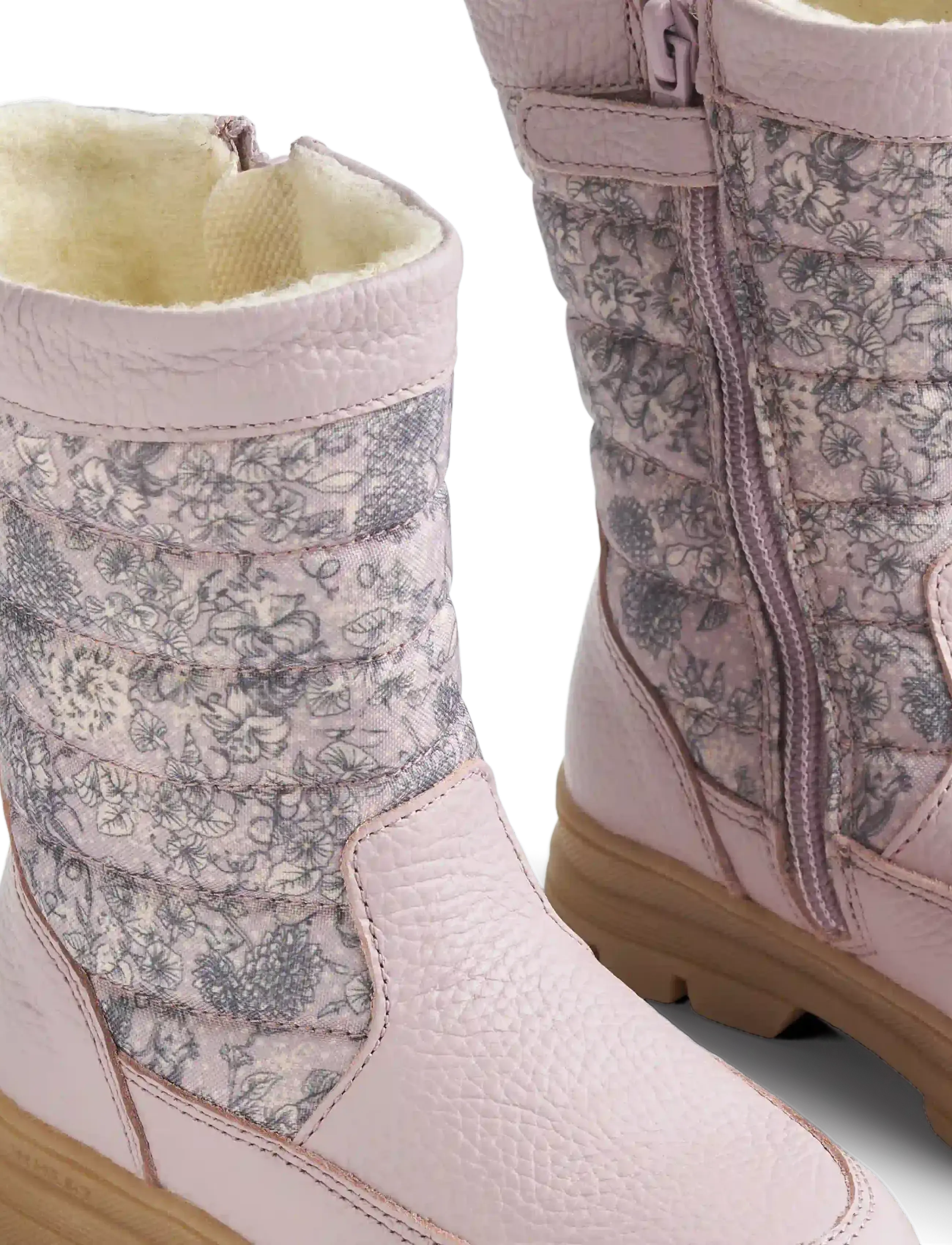 Wheat - Winterboot Koa Tex - vinterstövlar - dry rose flowers - 3