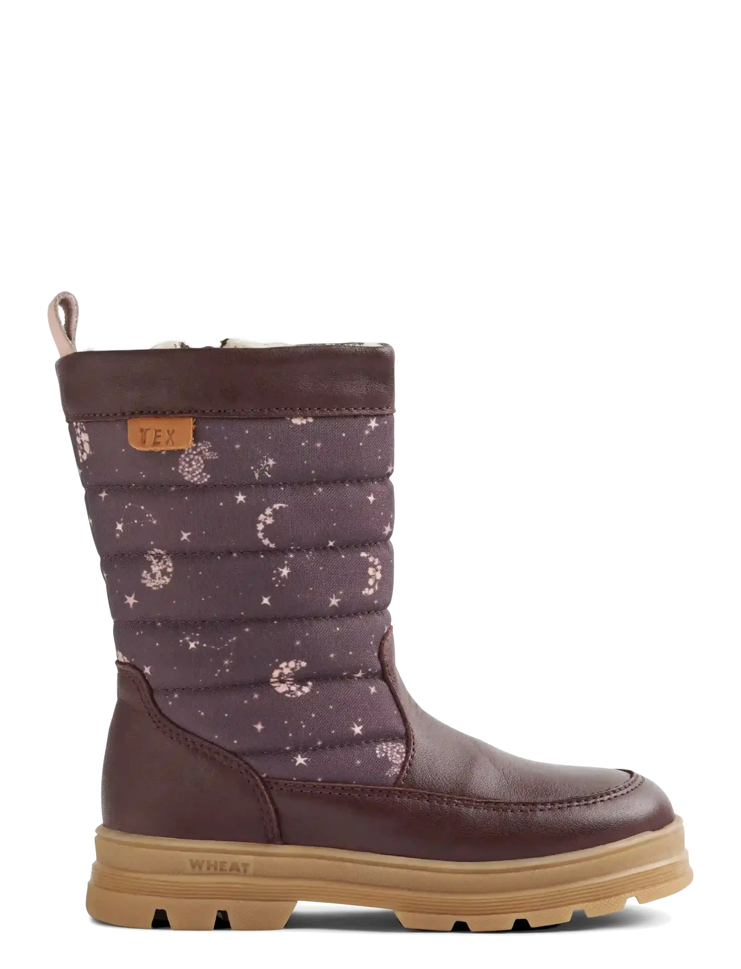 Wheat - Winterboot Koa Tex - talvesaapad - plum truffle stars - 2