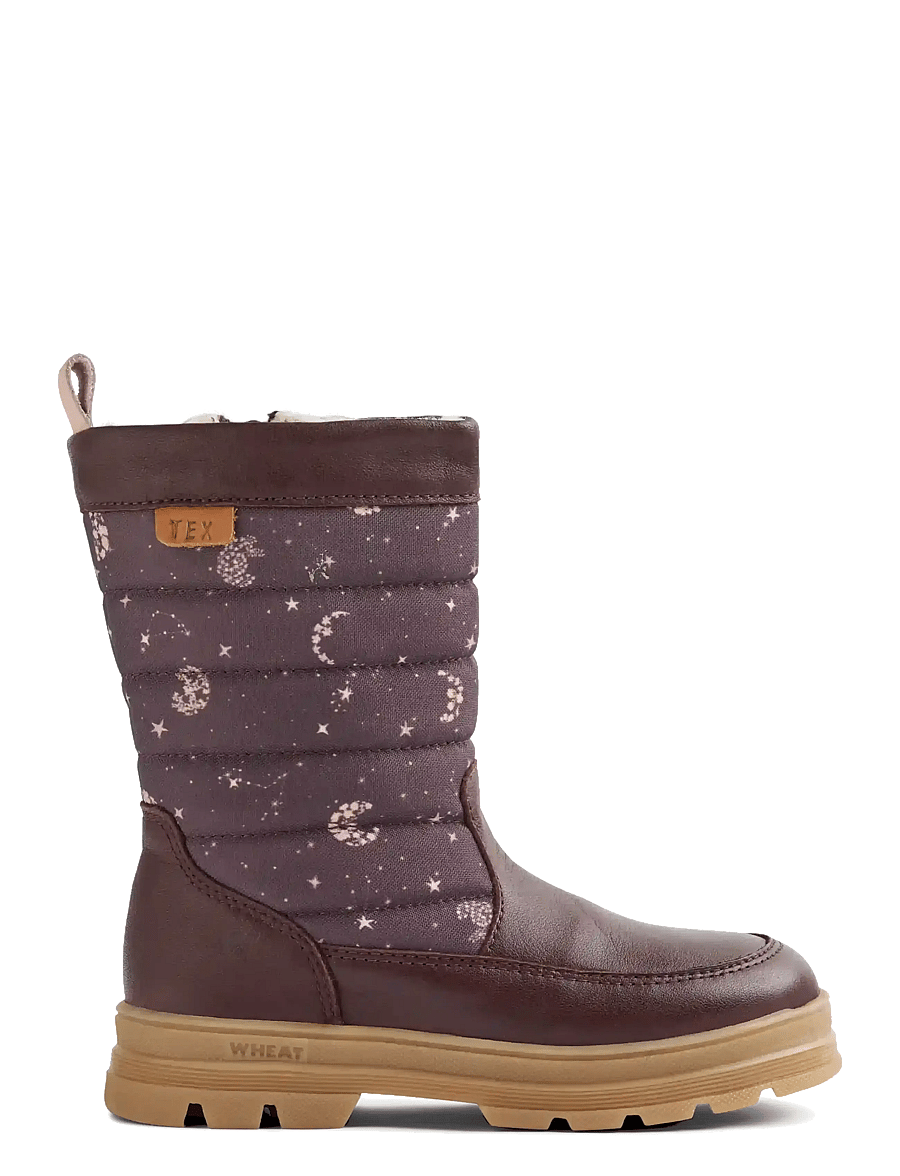 Wheat - Winterboot Koa Tex - talvesaapad - plum truffle stars - 2