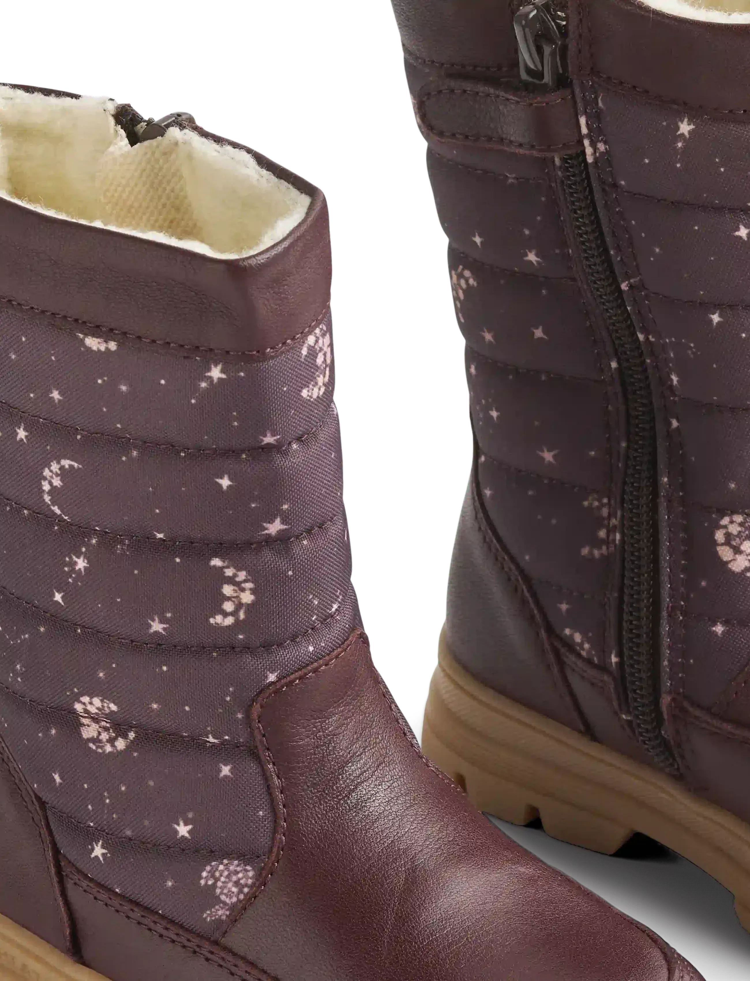 Wheat - Winterboot Koa Tex - talvesaapad - plum truffle stars - 3