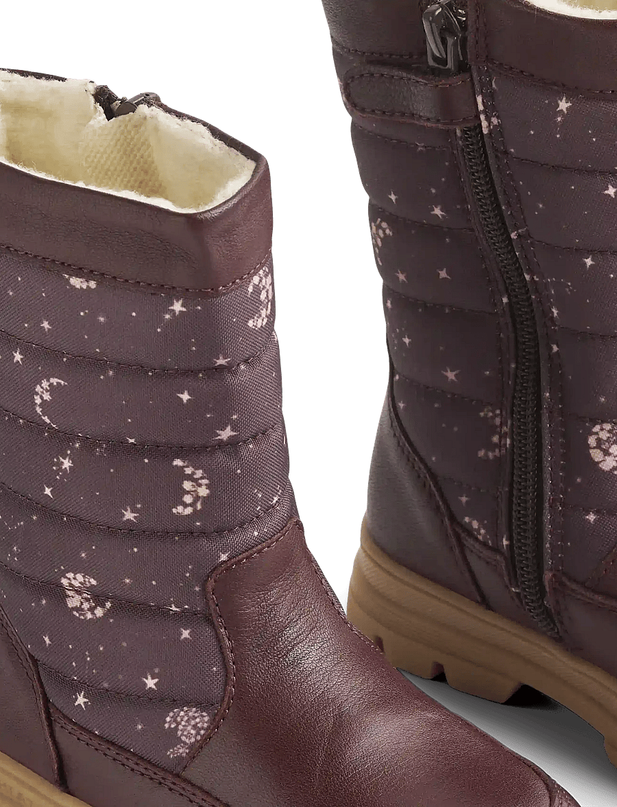 Wheat - Winterboot Koa Tex - talvesaapad - plum truffle stars - 3