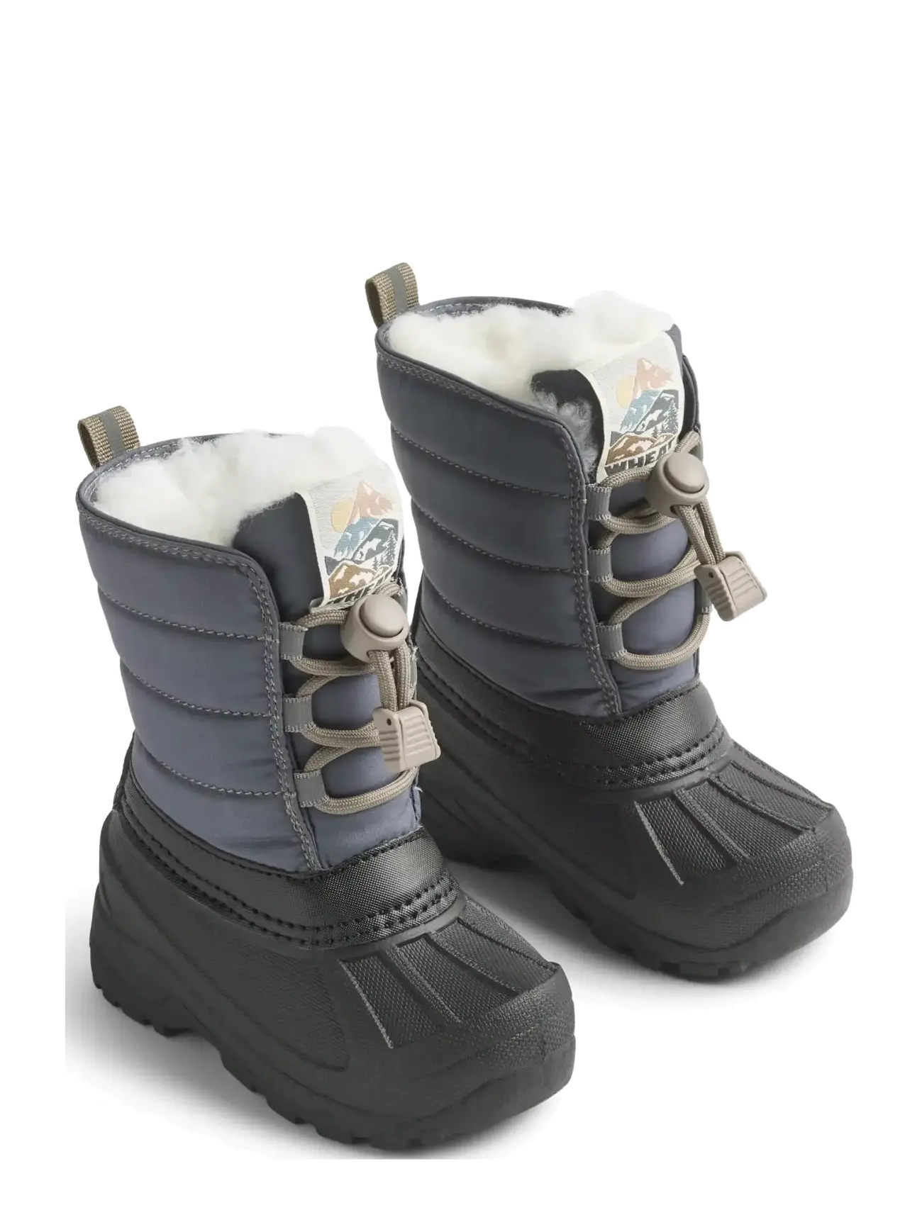 Wheat Winterboot Aleex, 27, Winter Boots, Schwarz - Boots W. Laces, Kinder