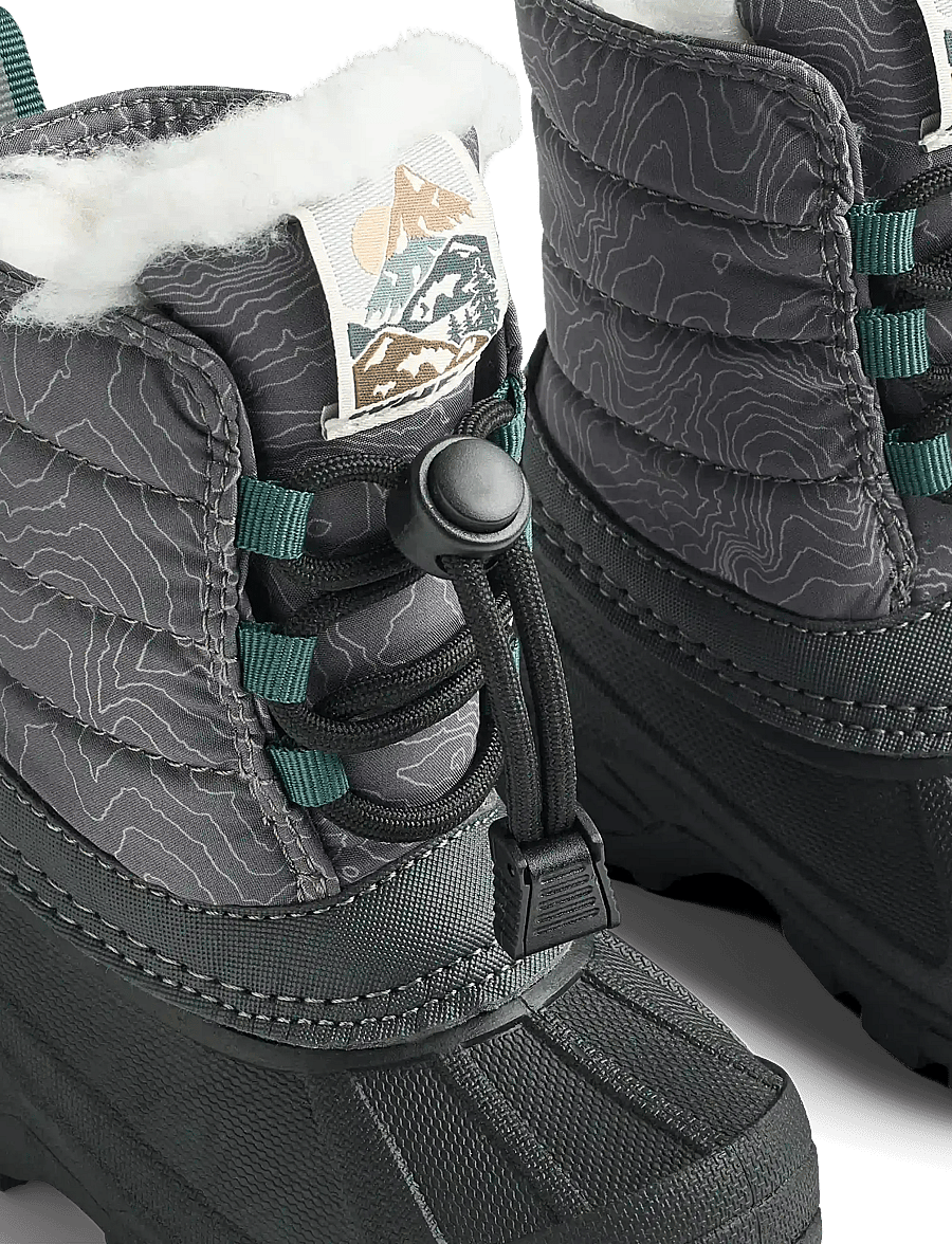 Wheat - Winterboot Aleex - winterstiefel - dark reflective map - 3