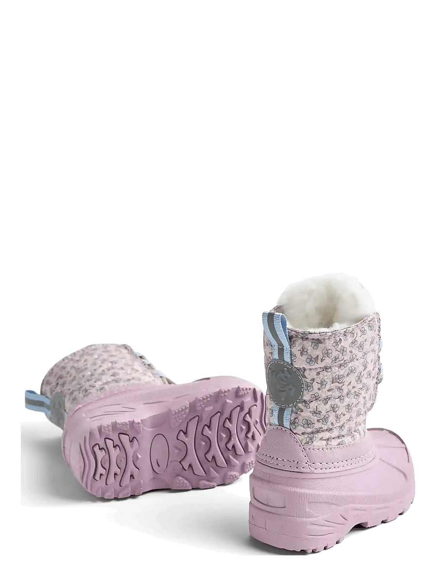 Wheat - Winterboot Aleex - winterstiefel - lilac blue flowers - 1