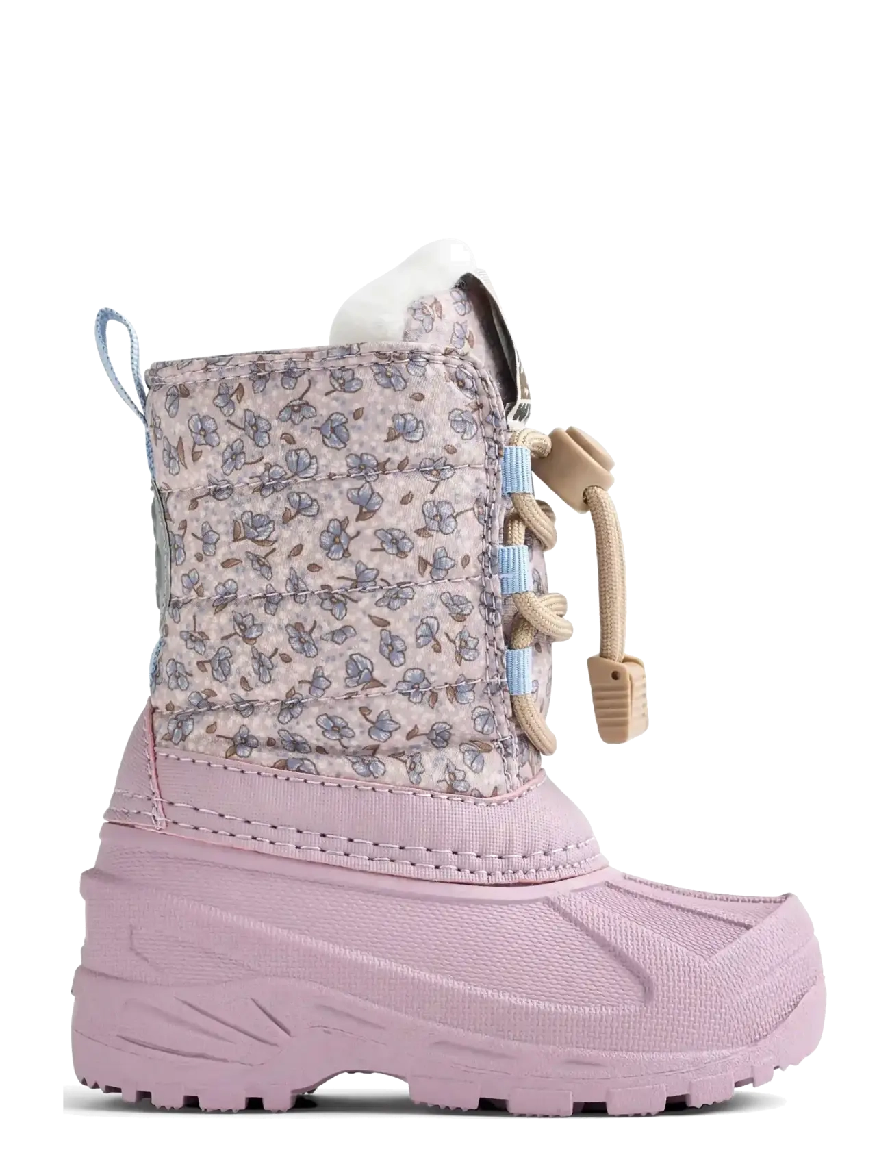 Wheat - Winterboot Aleex - winterstiefel - lilac blue flowers - 2